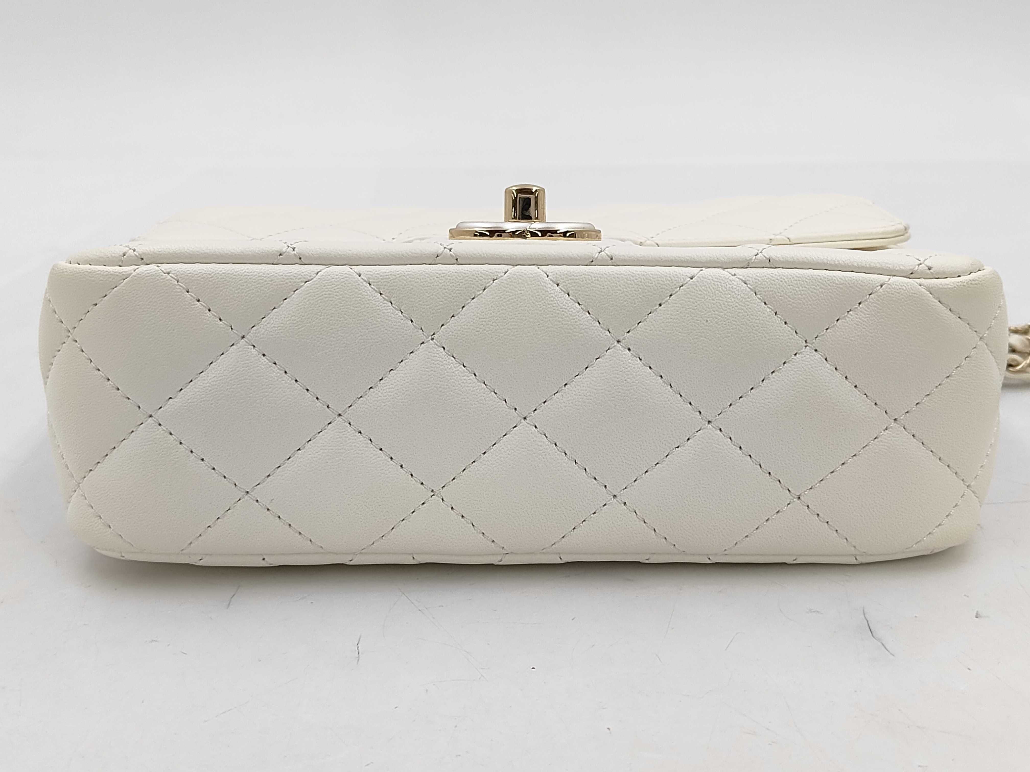 Calfskin Mini Matelassé Shoulder Bag — view 7