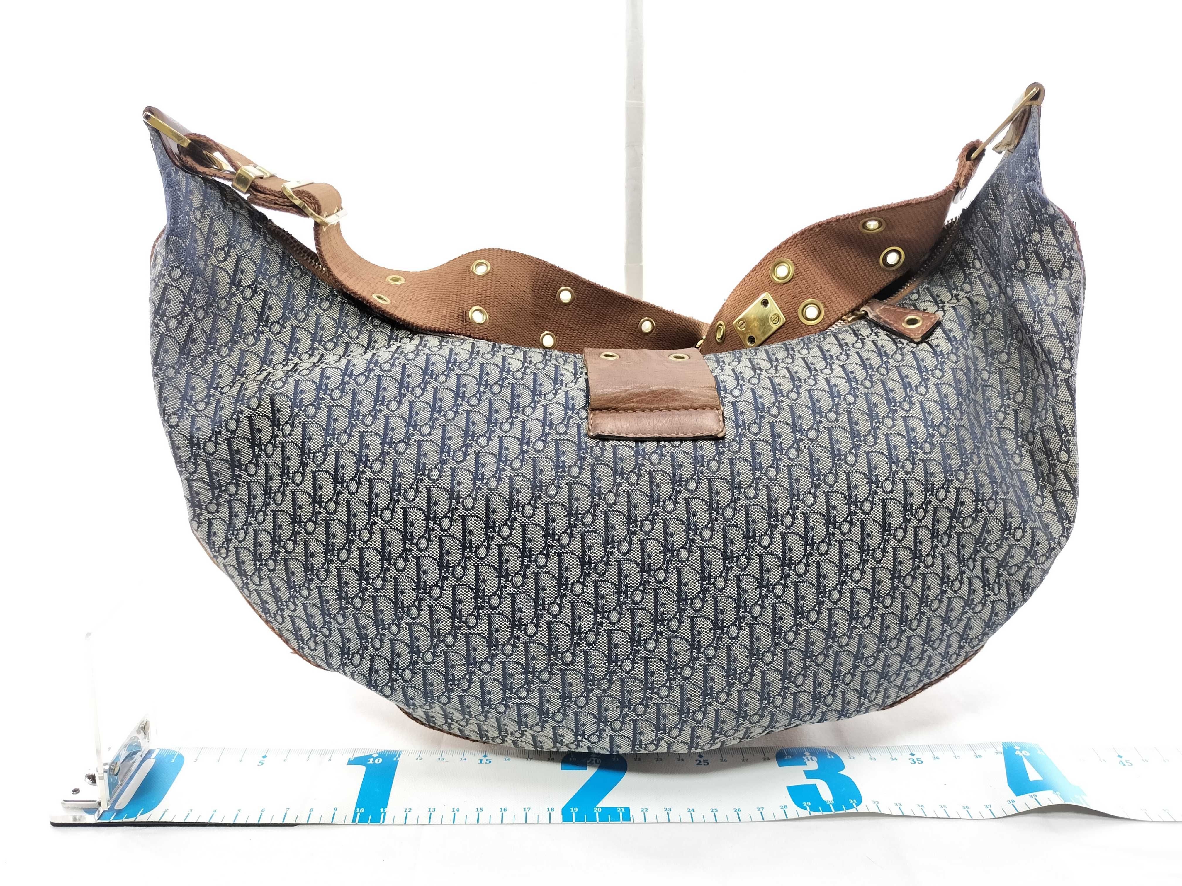 Trotter Christian Dior Trotter Street Chic Hobo Shoulder Bag — view 2