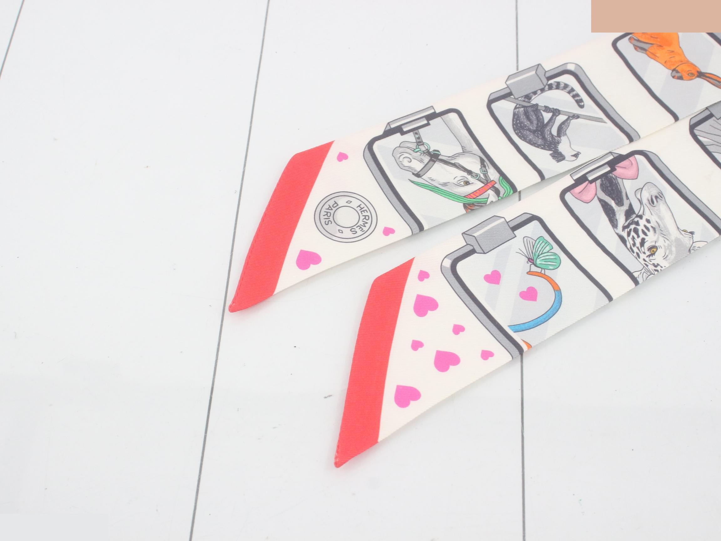 Twilly scarf, with box and tags. — view 3
