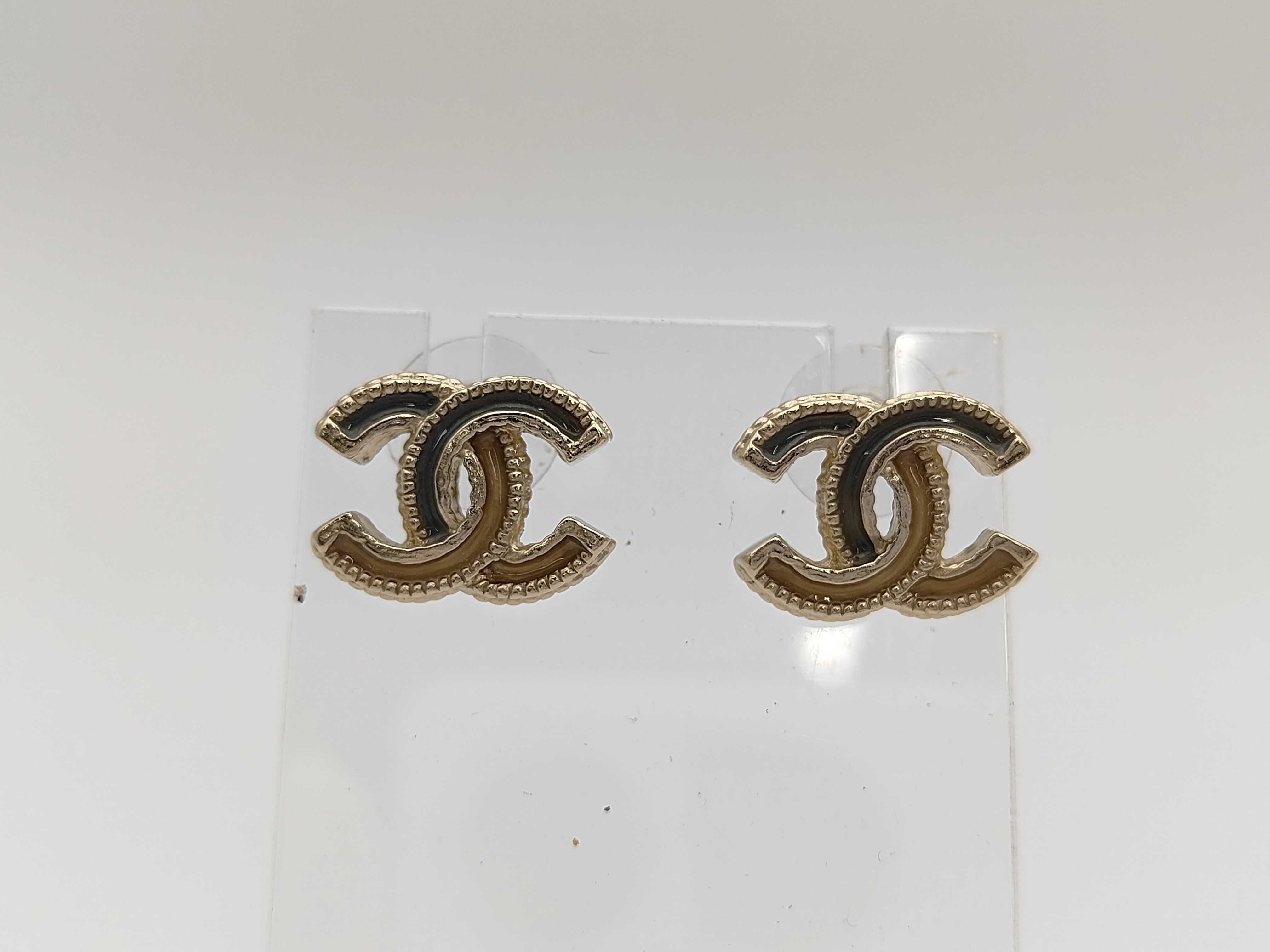 CC logo earrings