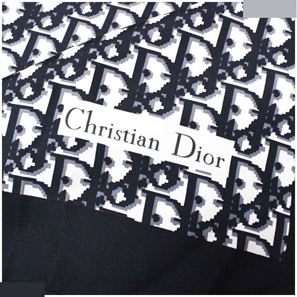 scarf, Trotter pattern, black — view 4