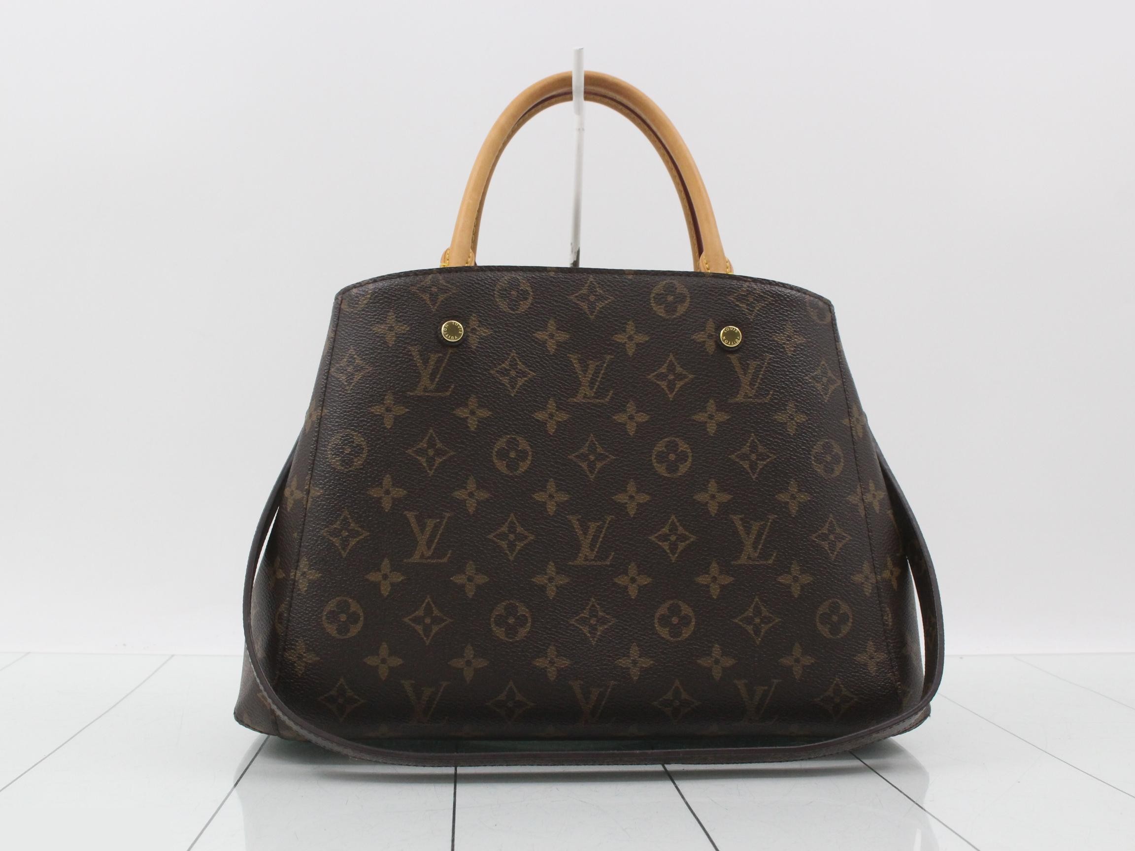 Monogram Montaigne MM 2-Way Shoulder/Handbag — view 2