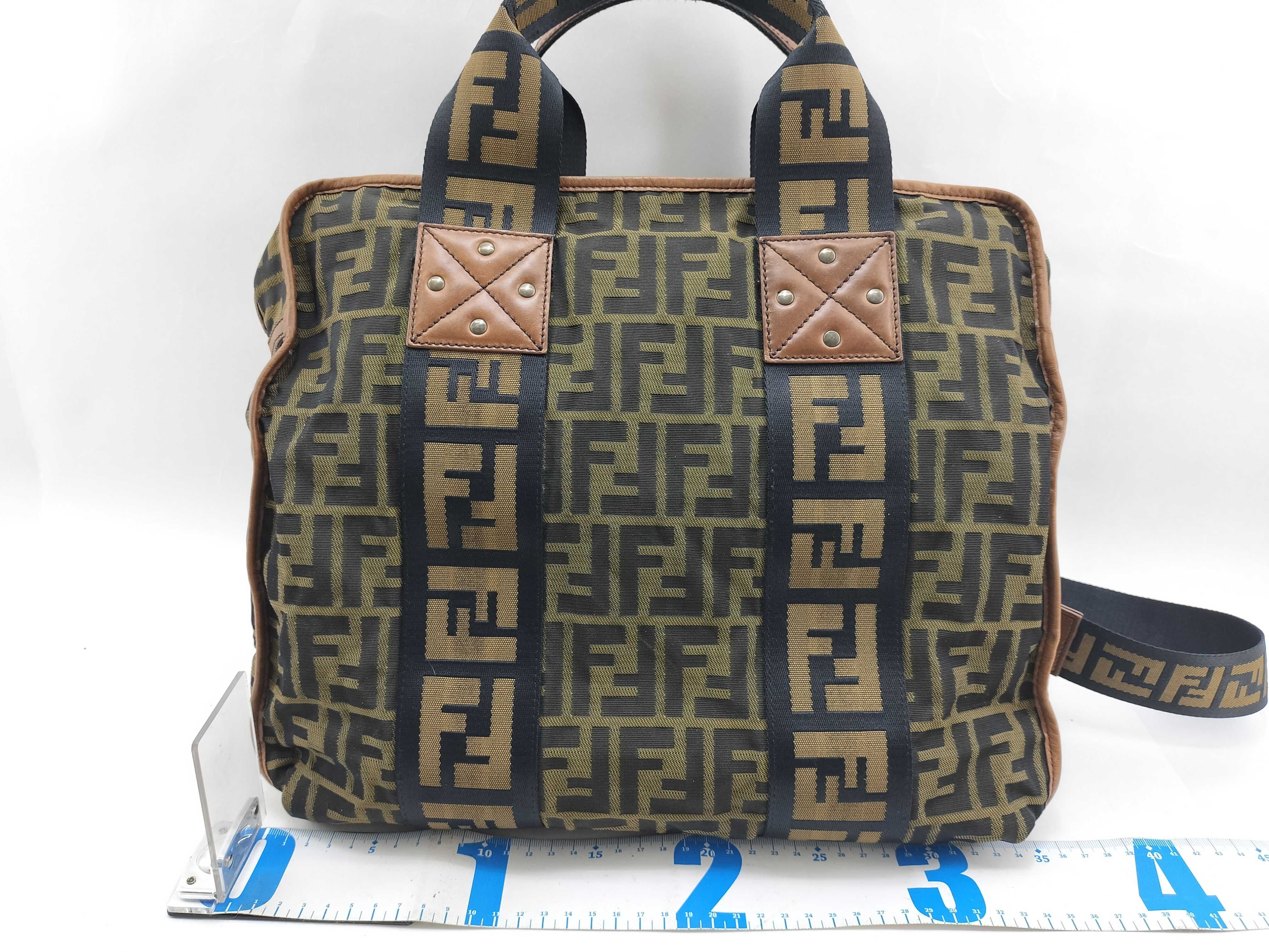 Zucca Tote Bag, 2-way, Large Logo Handbag — view 2