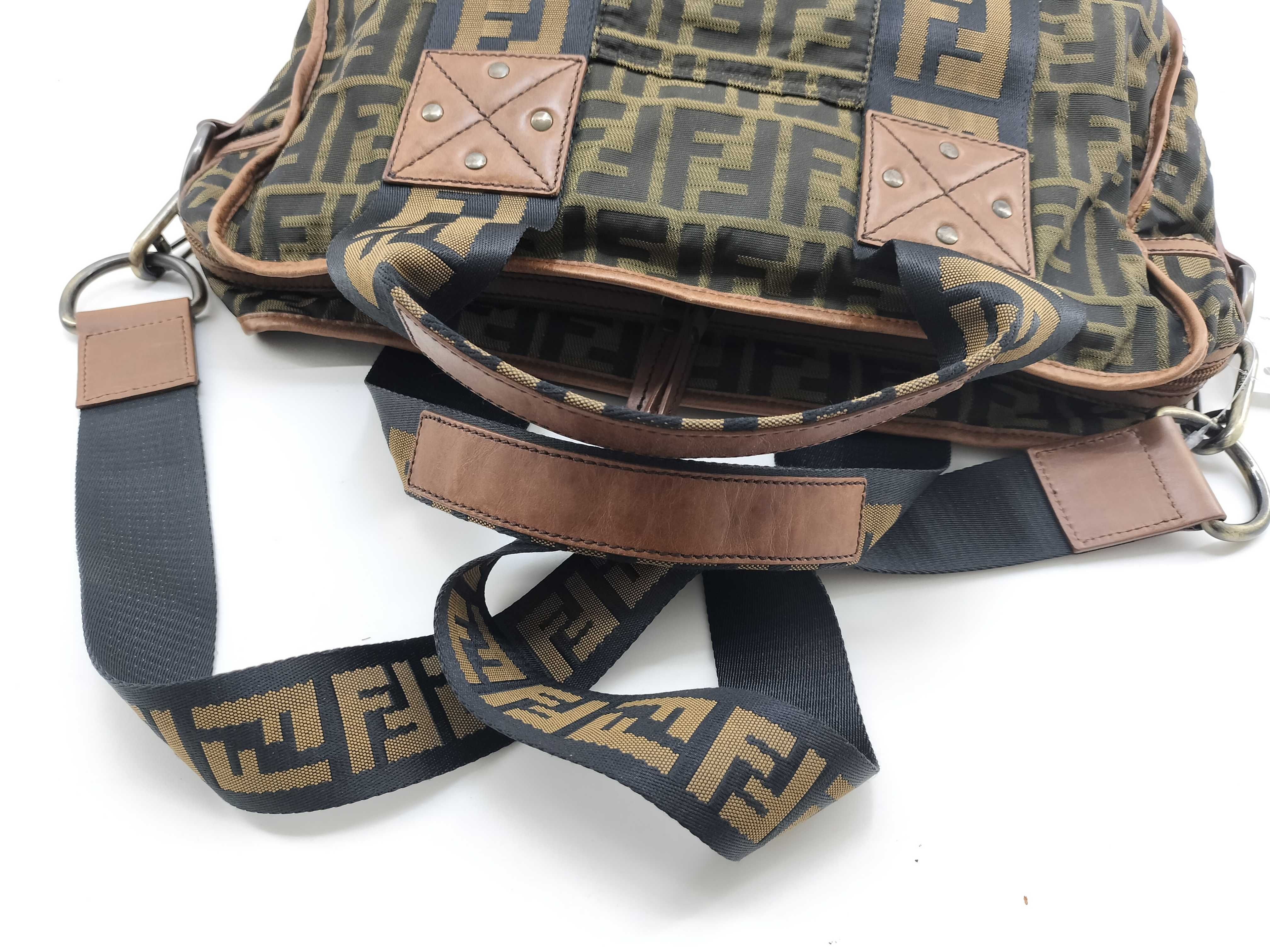 Zucca Tote Bag, 2-way, Large Logo Handbag — view 7