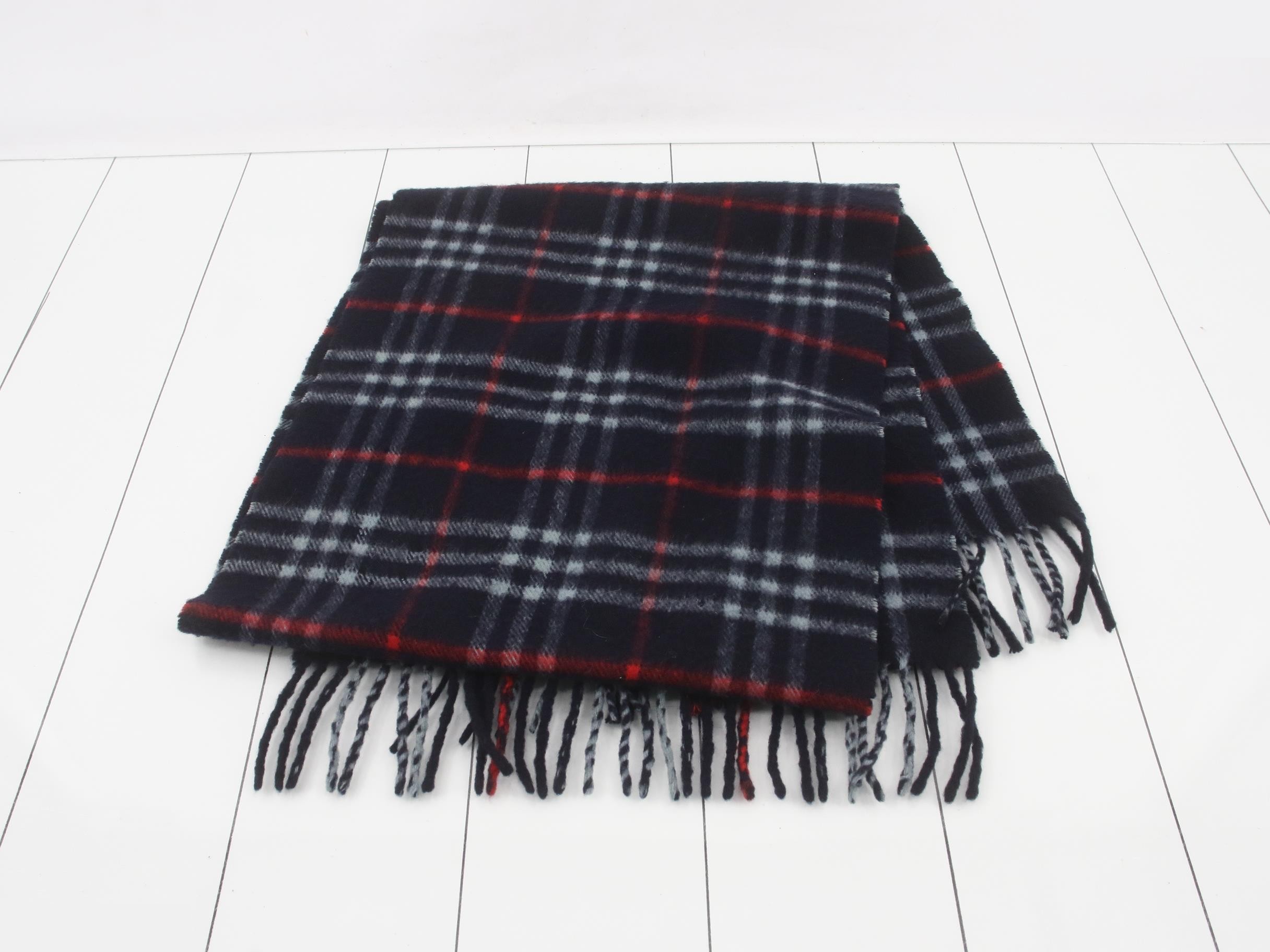 Nova Check 100% Cashmere Scarf — view 3