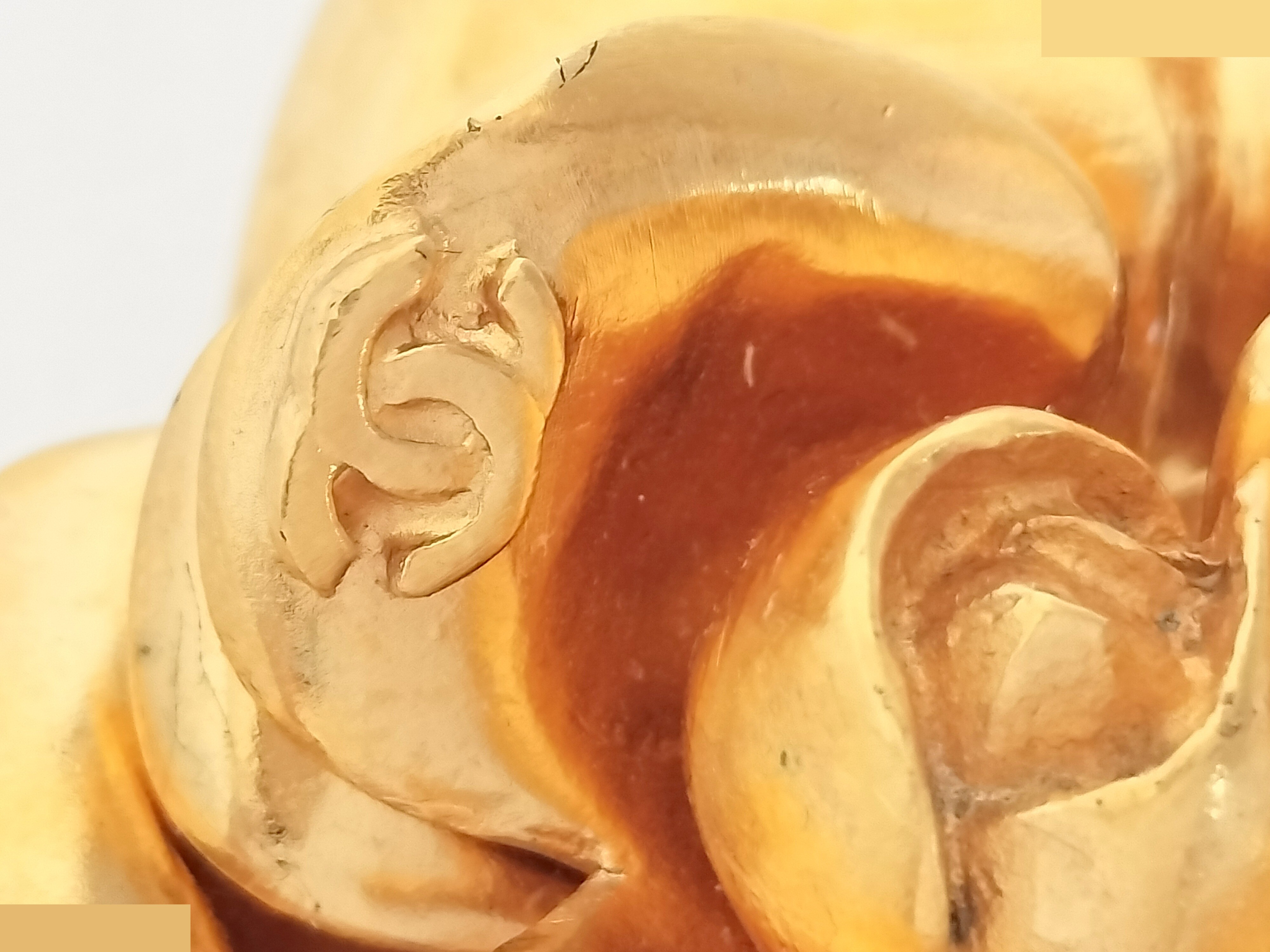Coco Camellia Gold Brooch — view 7