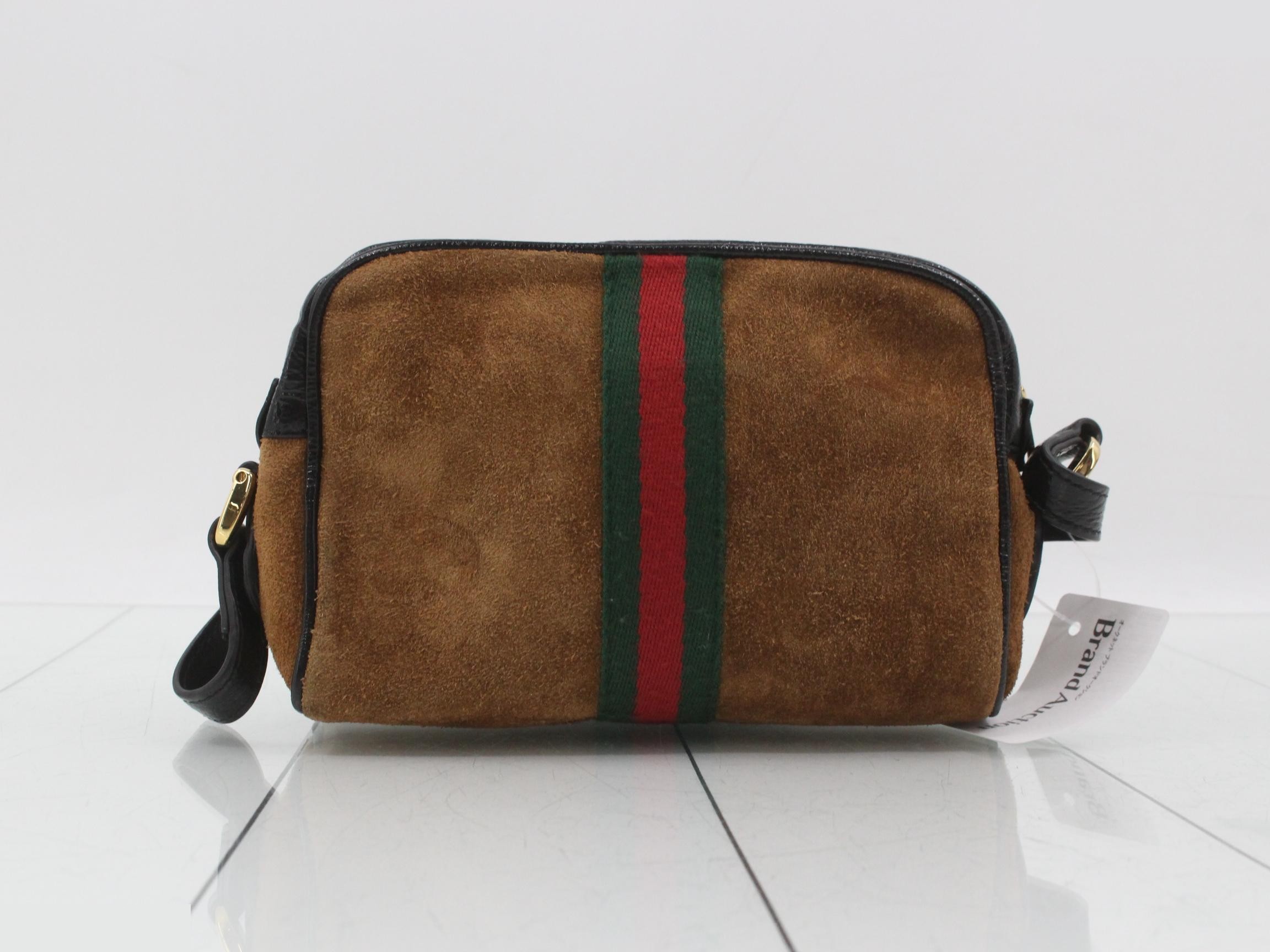 Ophidia Suede Mini Bag — view 2