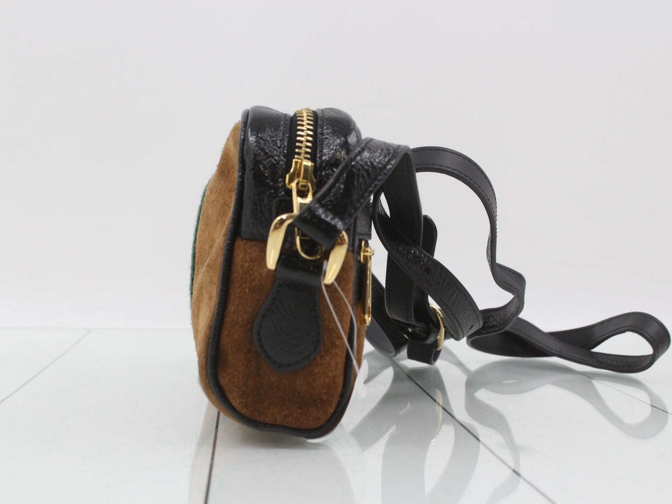 Ophidia Suede Mini Bag — view 4
