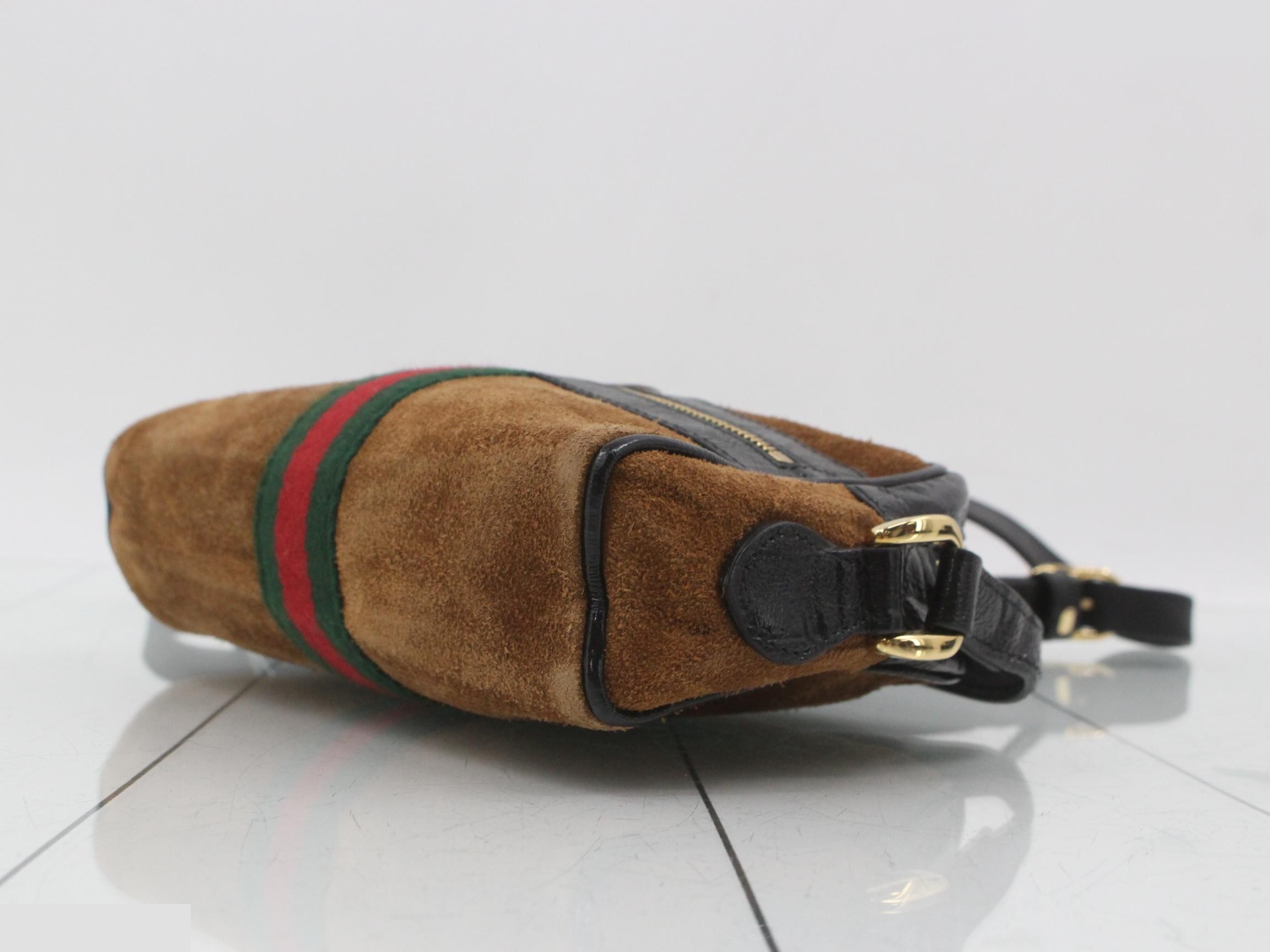 Ophidia Suede Mini Bag — view 6