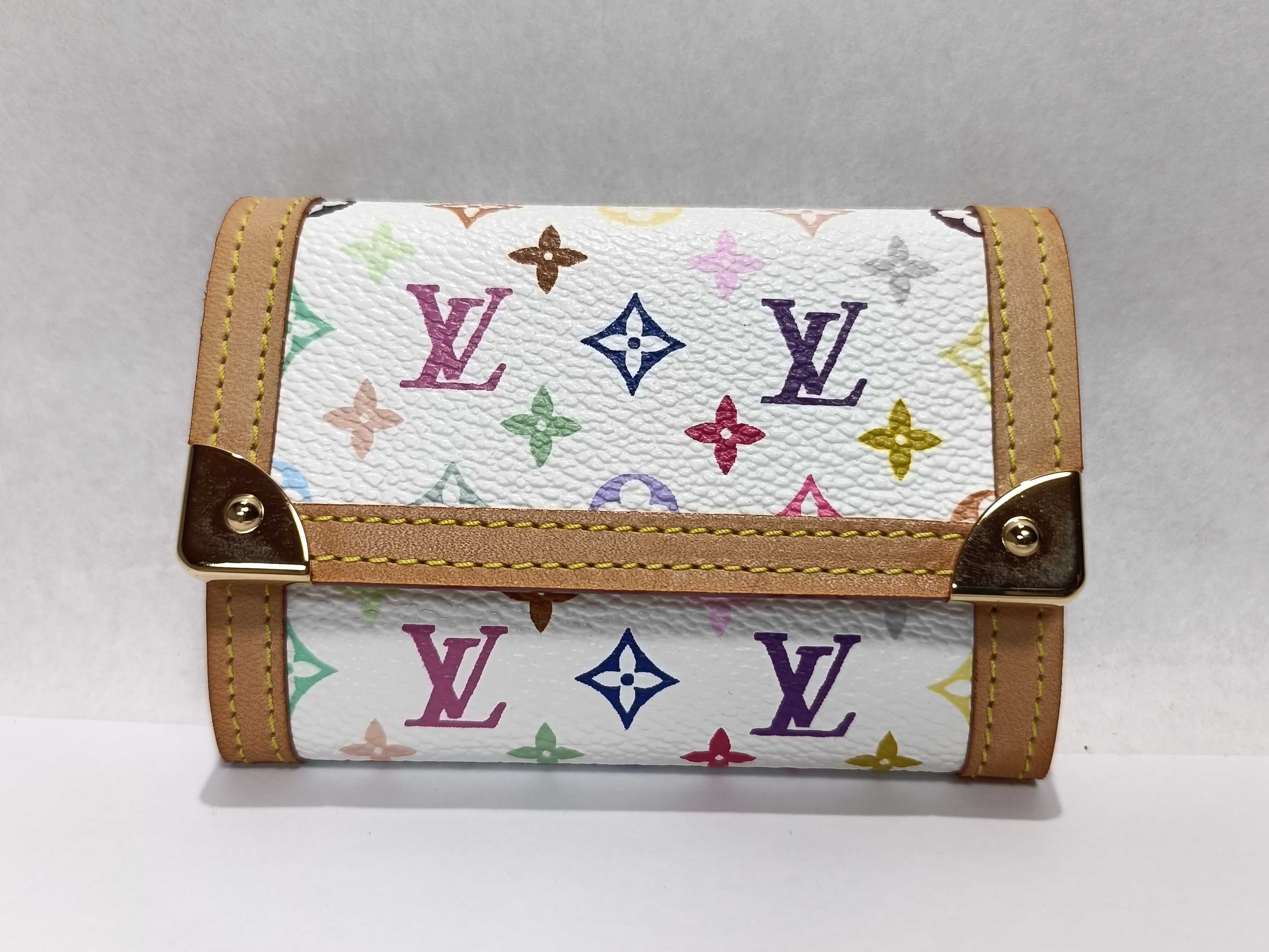 Monogram Multicolor M92657 Monogram Multicolor Portemonnaie Plat Coin Case