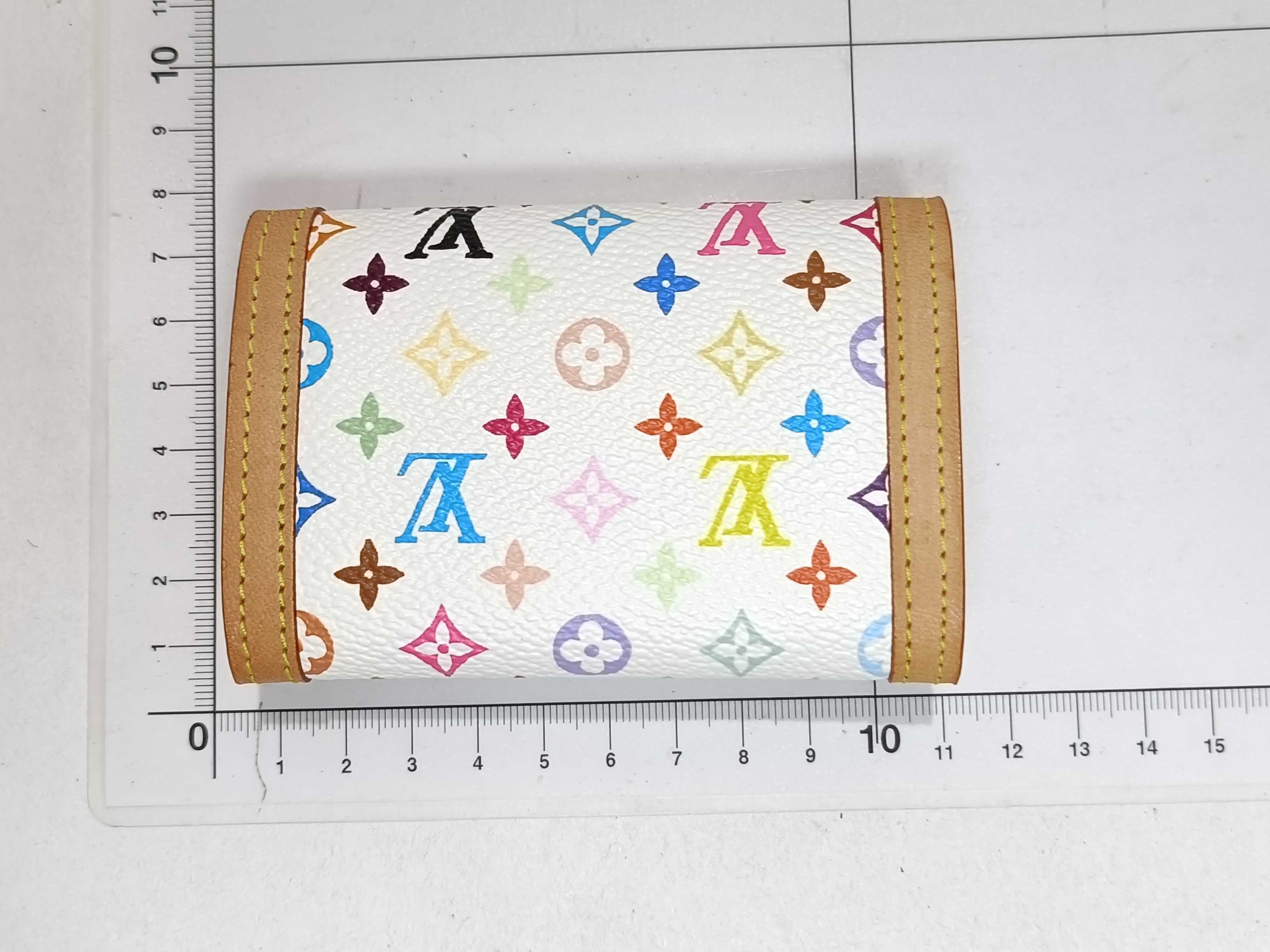 Monogram Multicolor M92657 Monogram Multicolor Portemonnaie Plat Coin Case — view 2