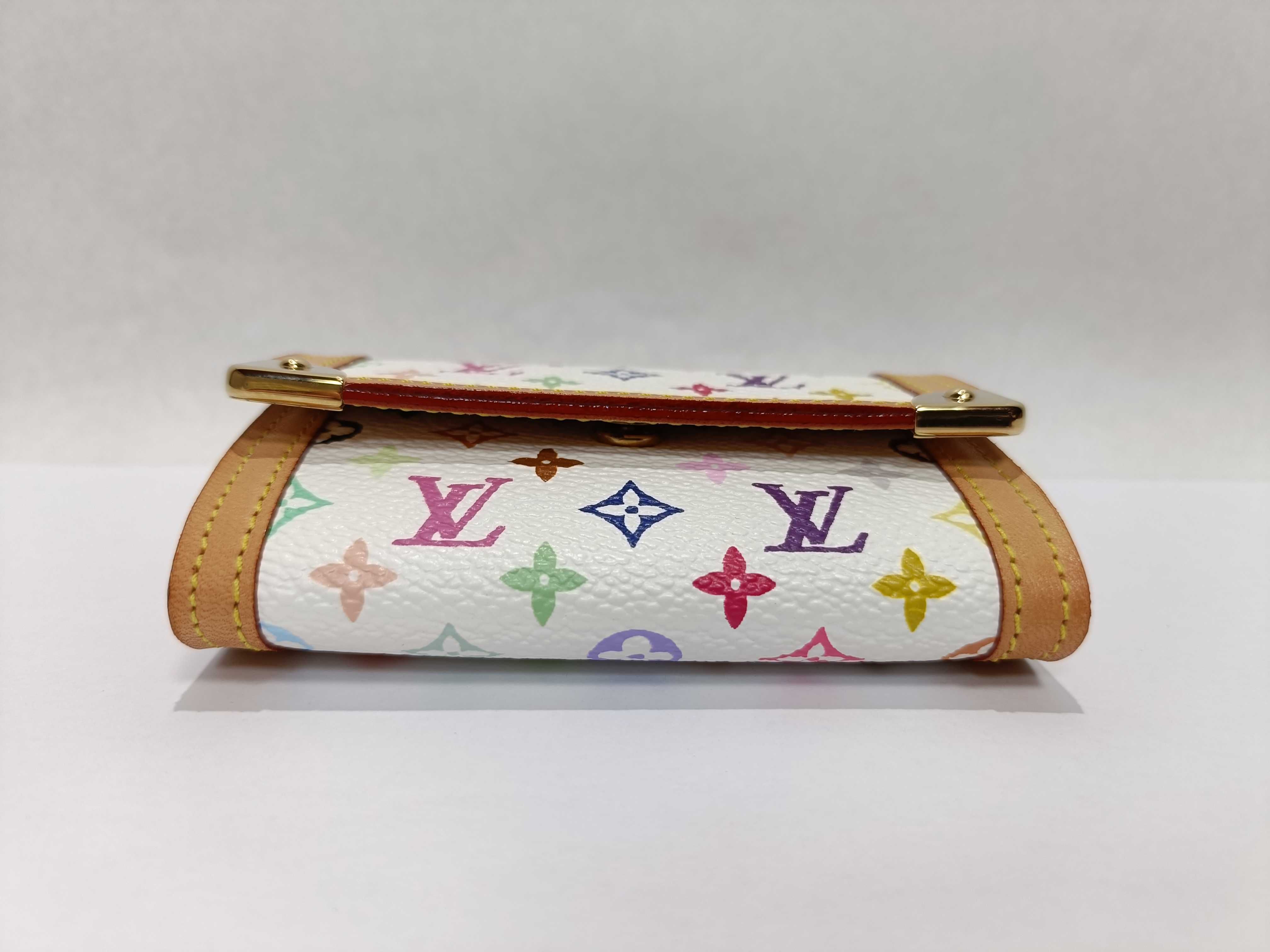 Monogram Multicolor M92657 Monogram Multicolor Portemonnaie Plat Coin Case — view 3