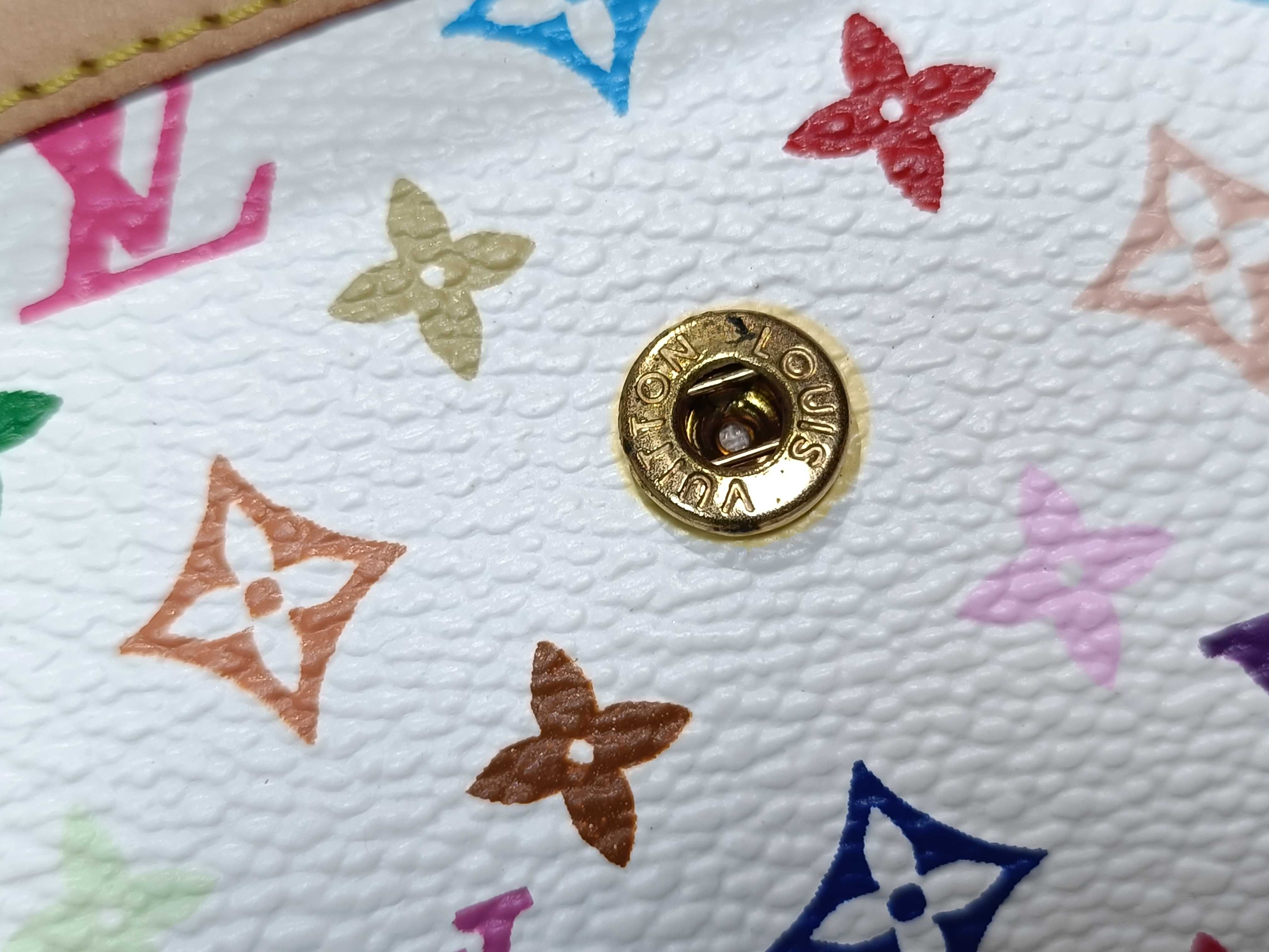 Monogram Multicolor M92657 Monogram Multicolor Portemonnaie Plat Coin Case — view 8