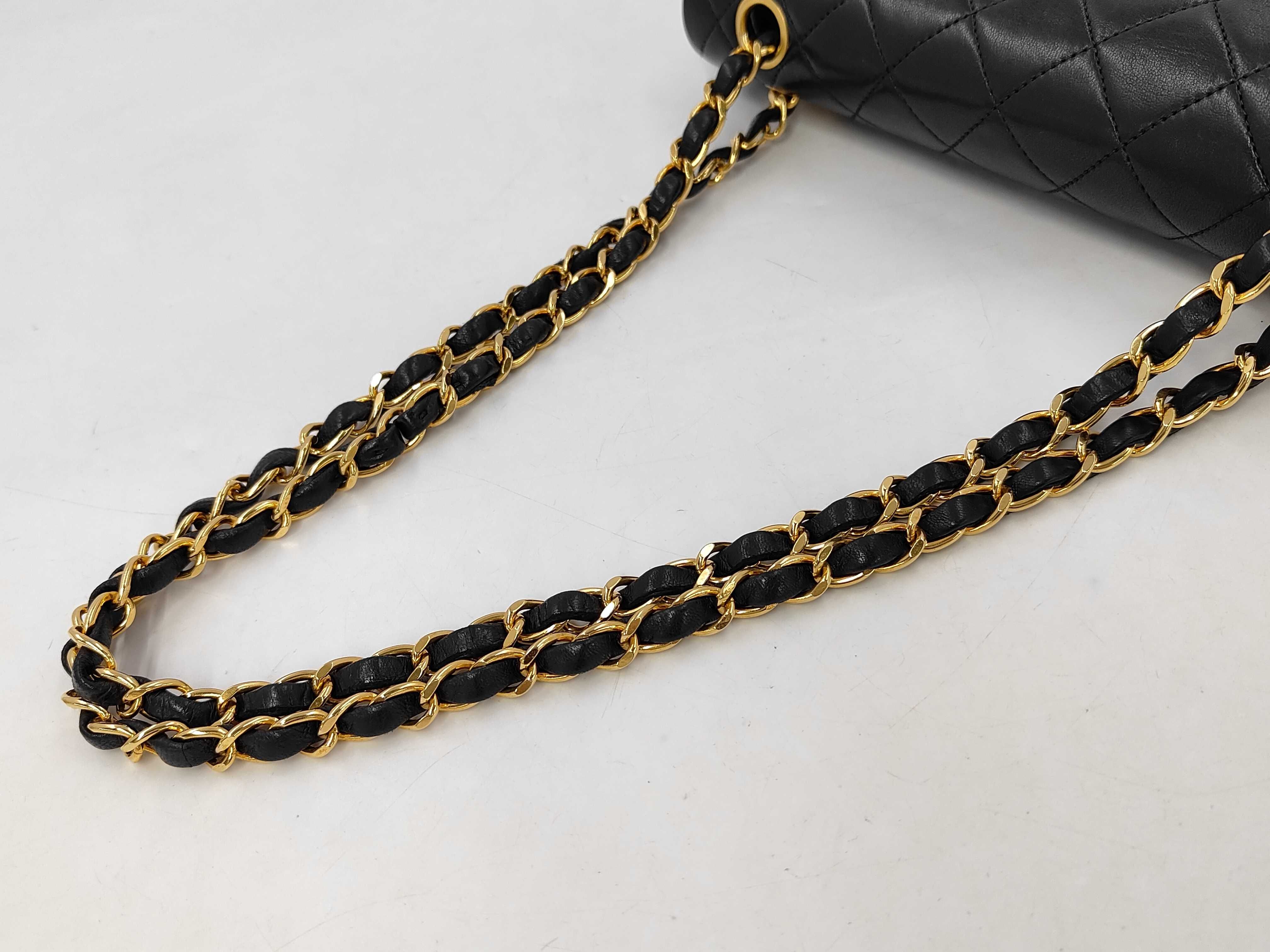Matelassé 23 Lambskin Double Flap Double Chain Shoulder Bag — view 3