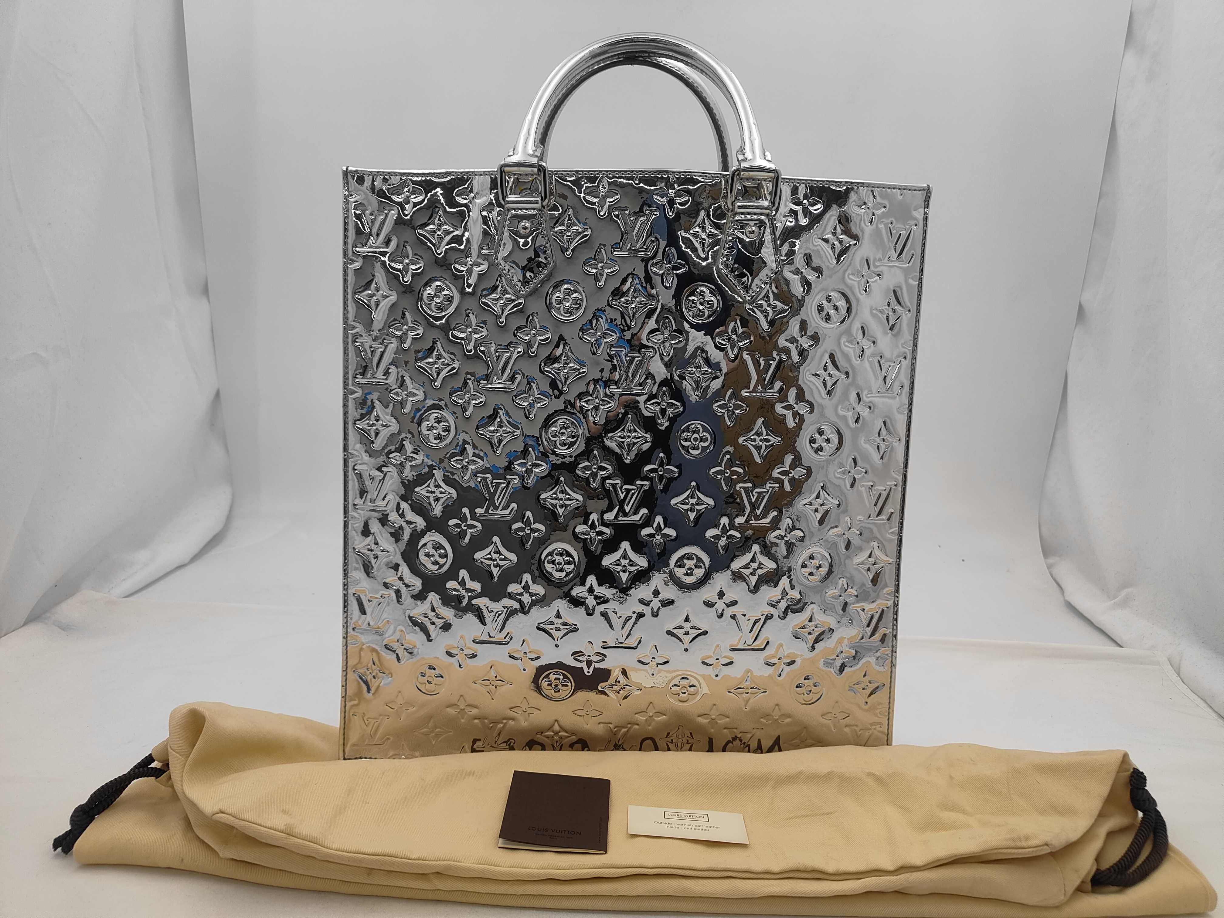 Miroir Sac Plat M40269 Silver Bag