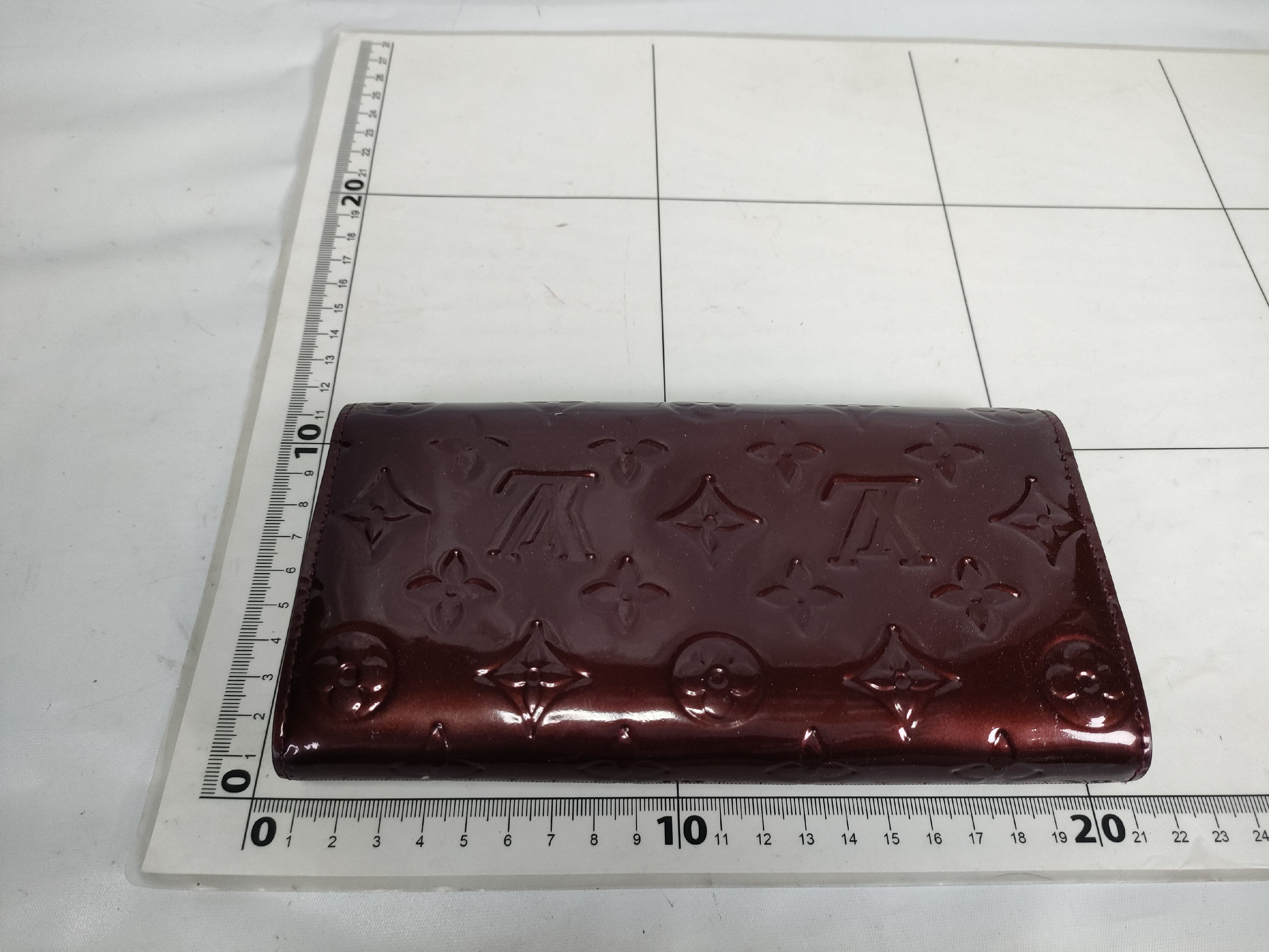 Vernis Portefeuille Sarah Amarante Wallet — view 2
