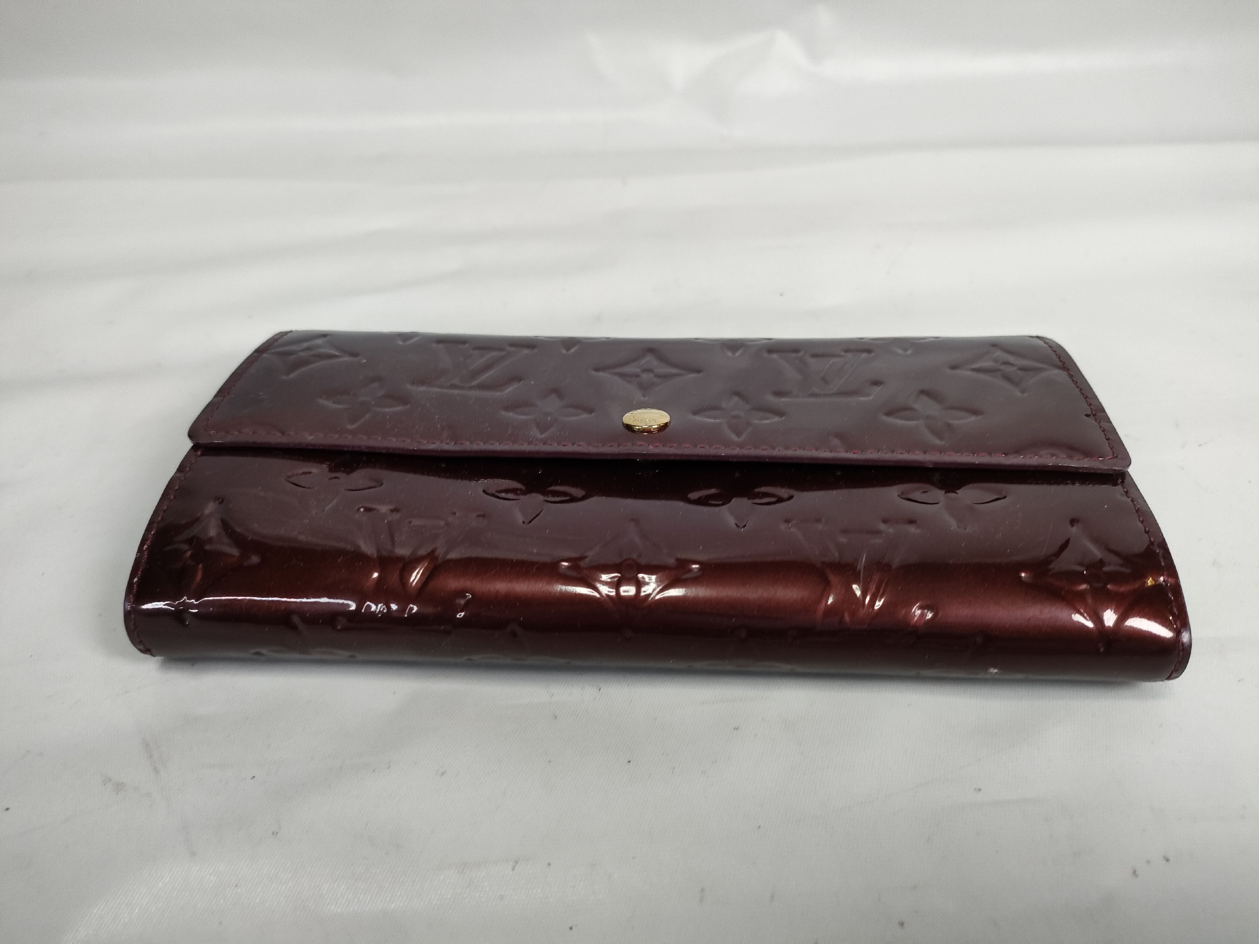 Vernis Portefeuille Sarah Amarante Wallet — view 4