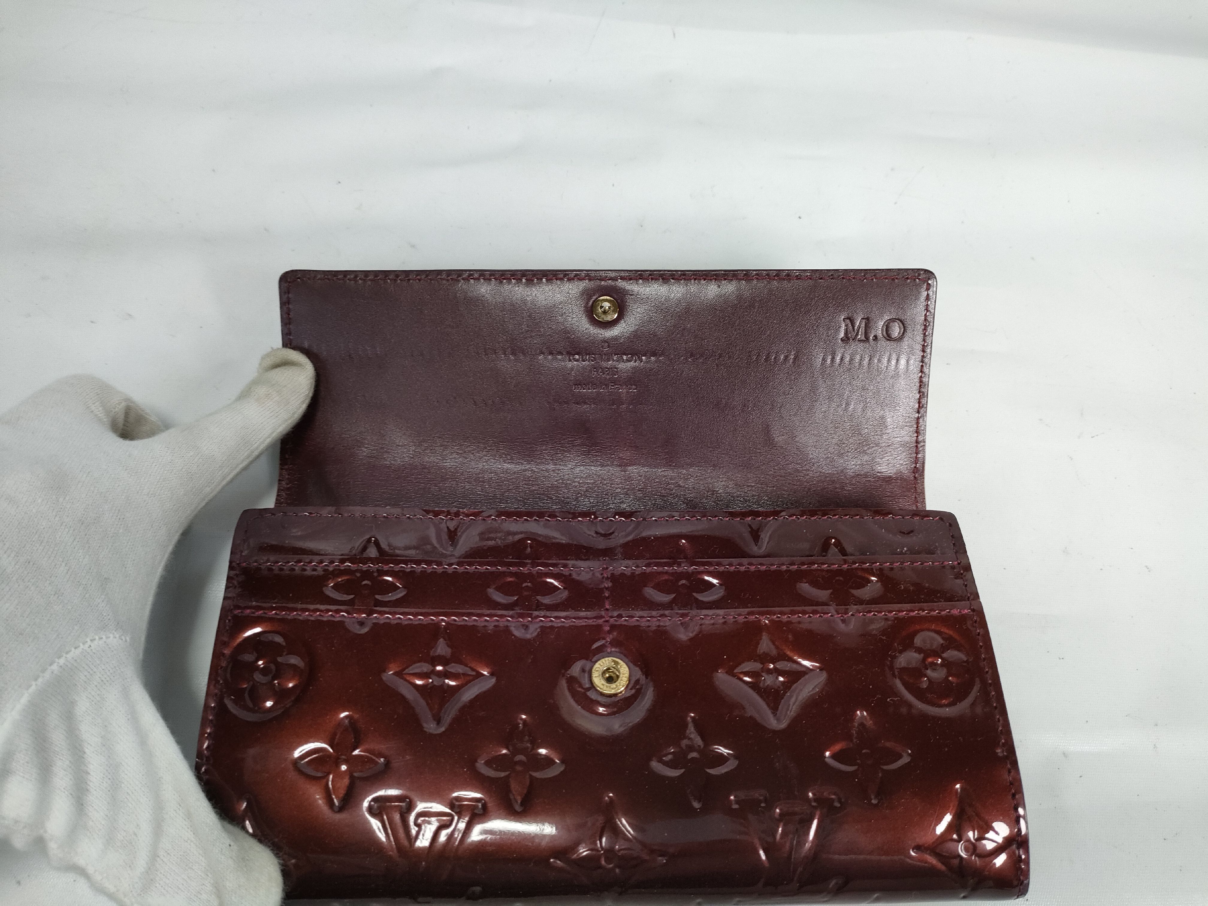 Vernis Portefeuille Sarah Amarante Wallet — view 8
