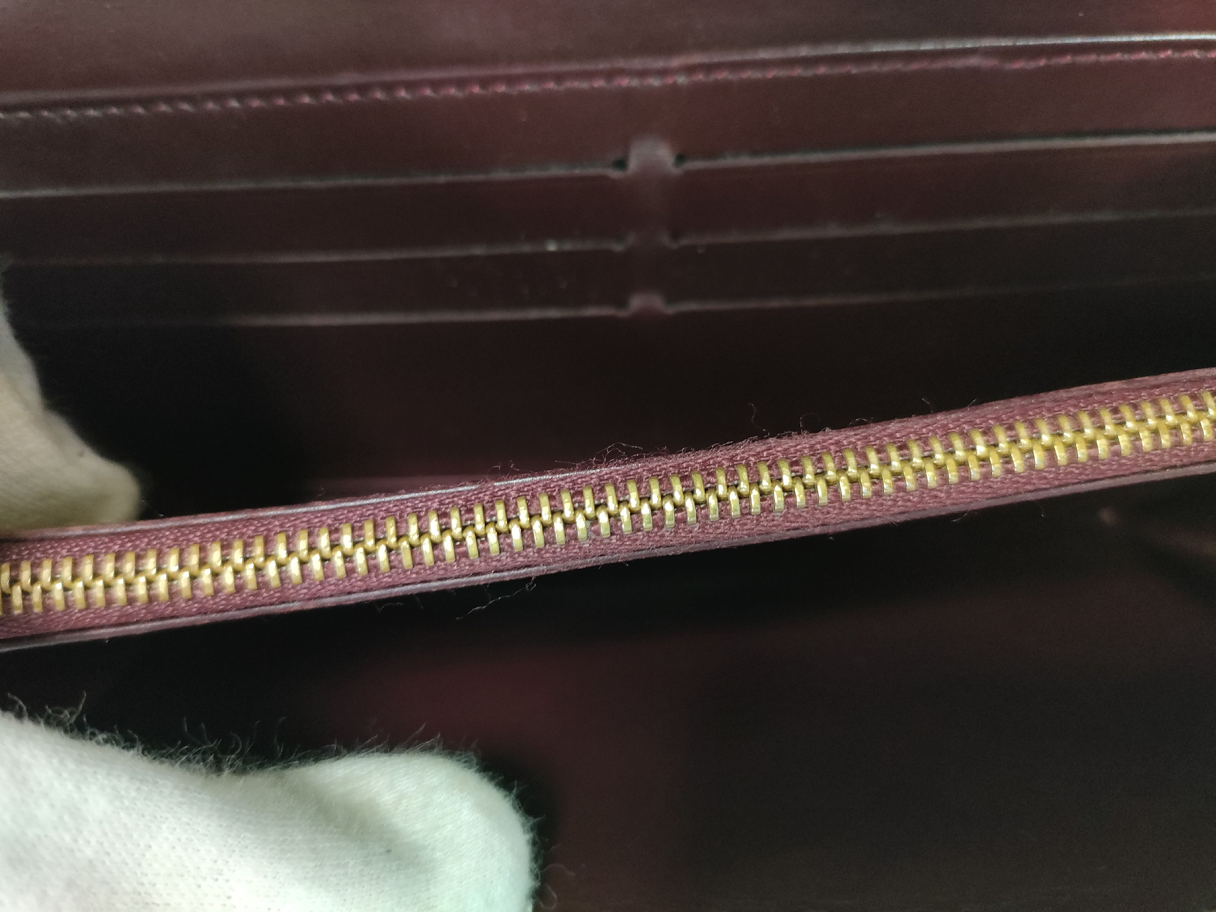 Vernis Portefeuille Sarah Amarante Wallet — view 10