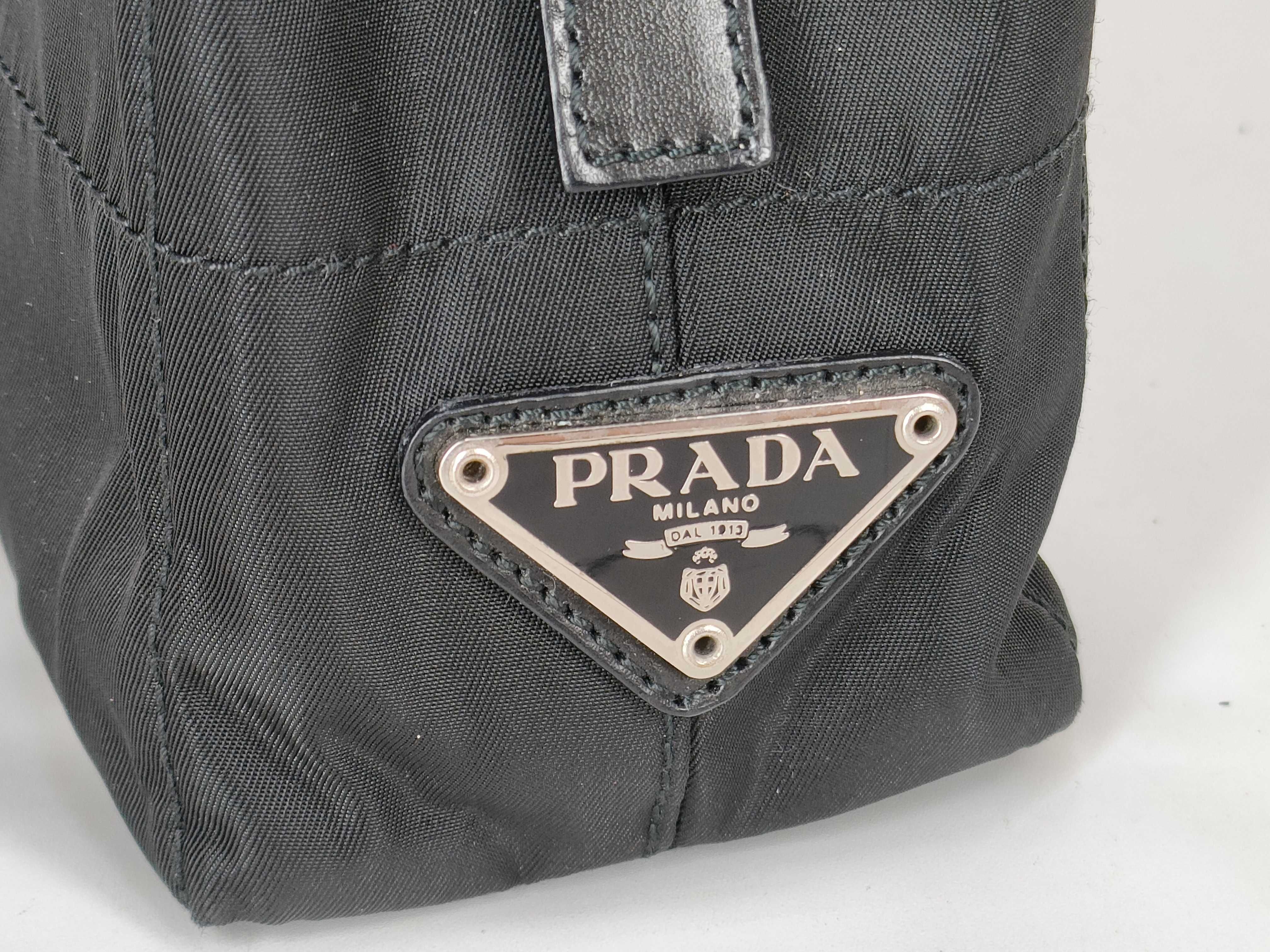 Nylon Black Tote Bag — view 14