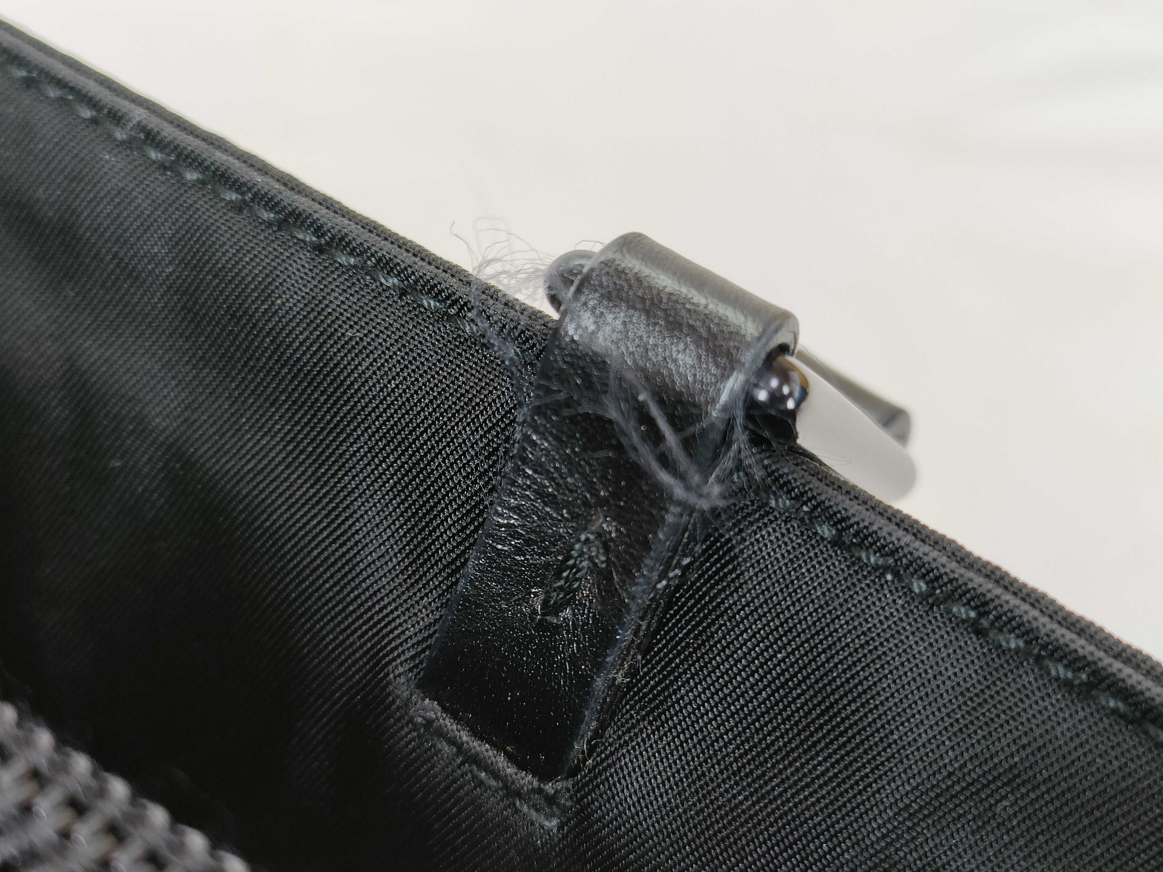 Nylon Black Tote Bag — view 5