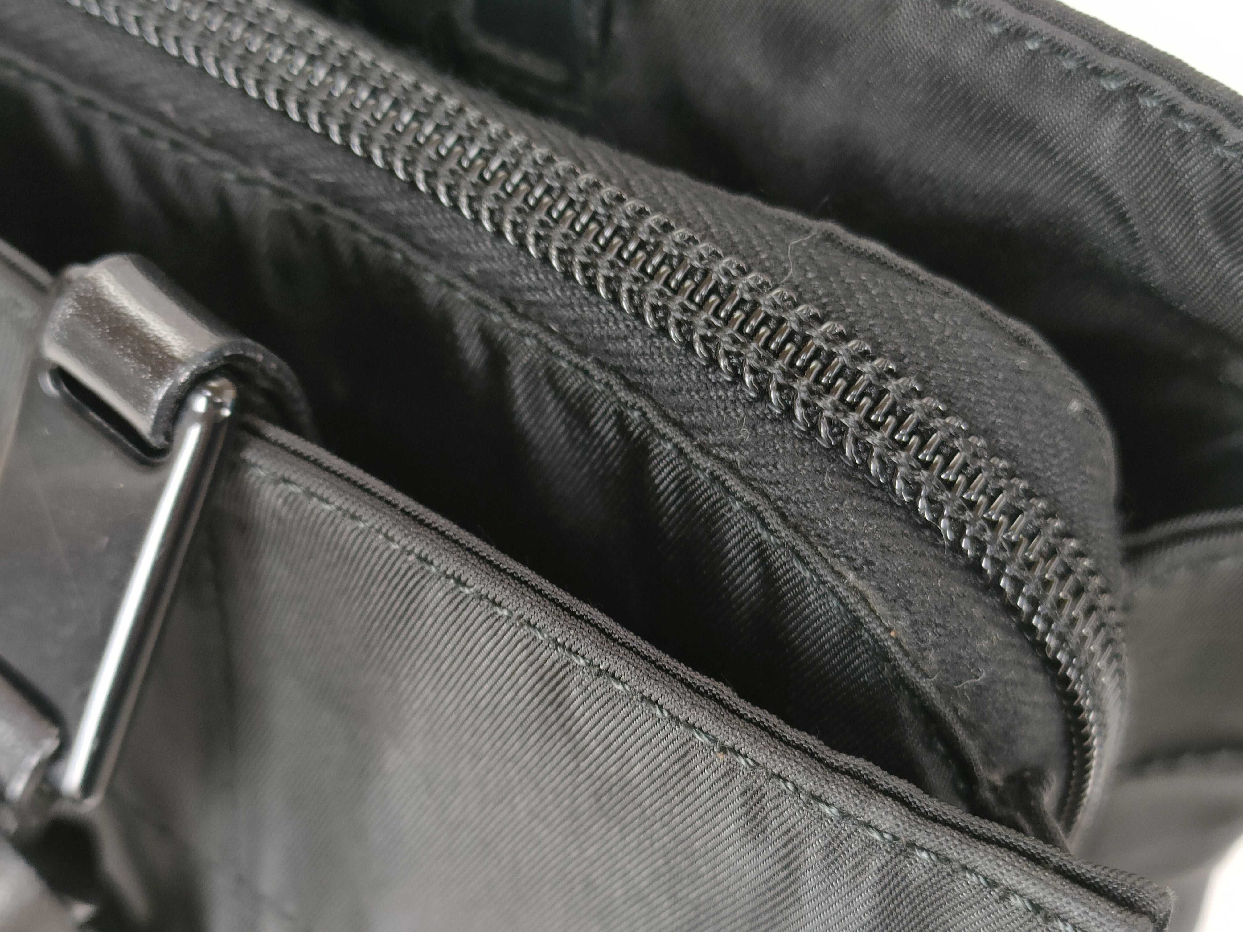 Nylon Black Tote Bag — view 6