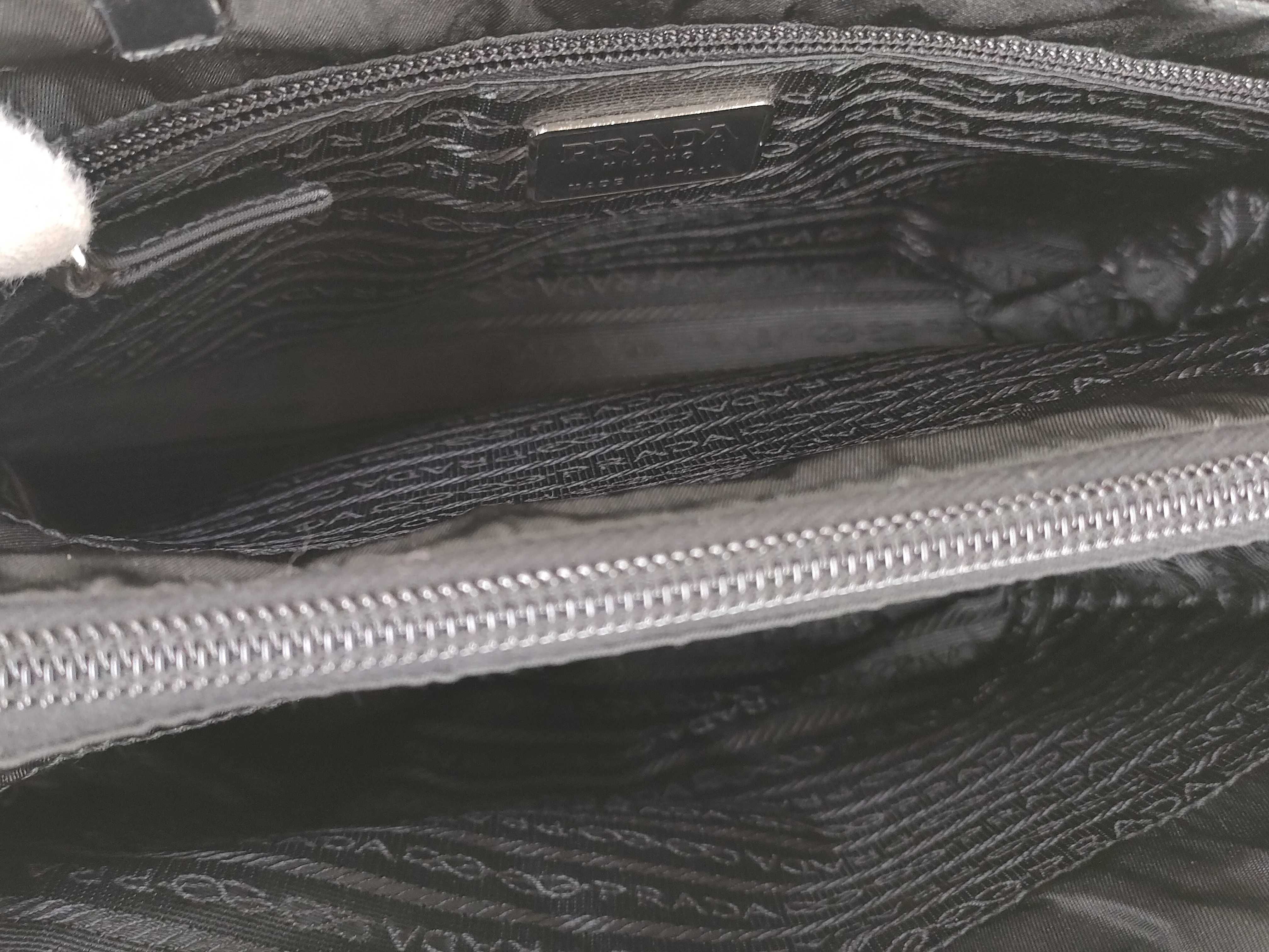 Nylon Black Tote Bag — view 10