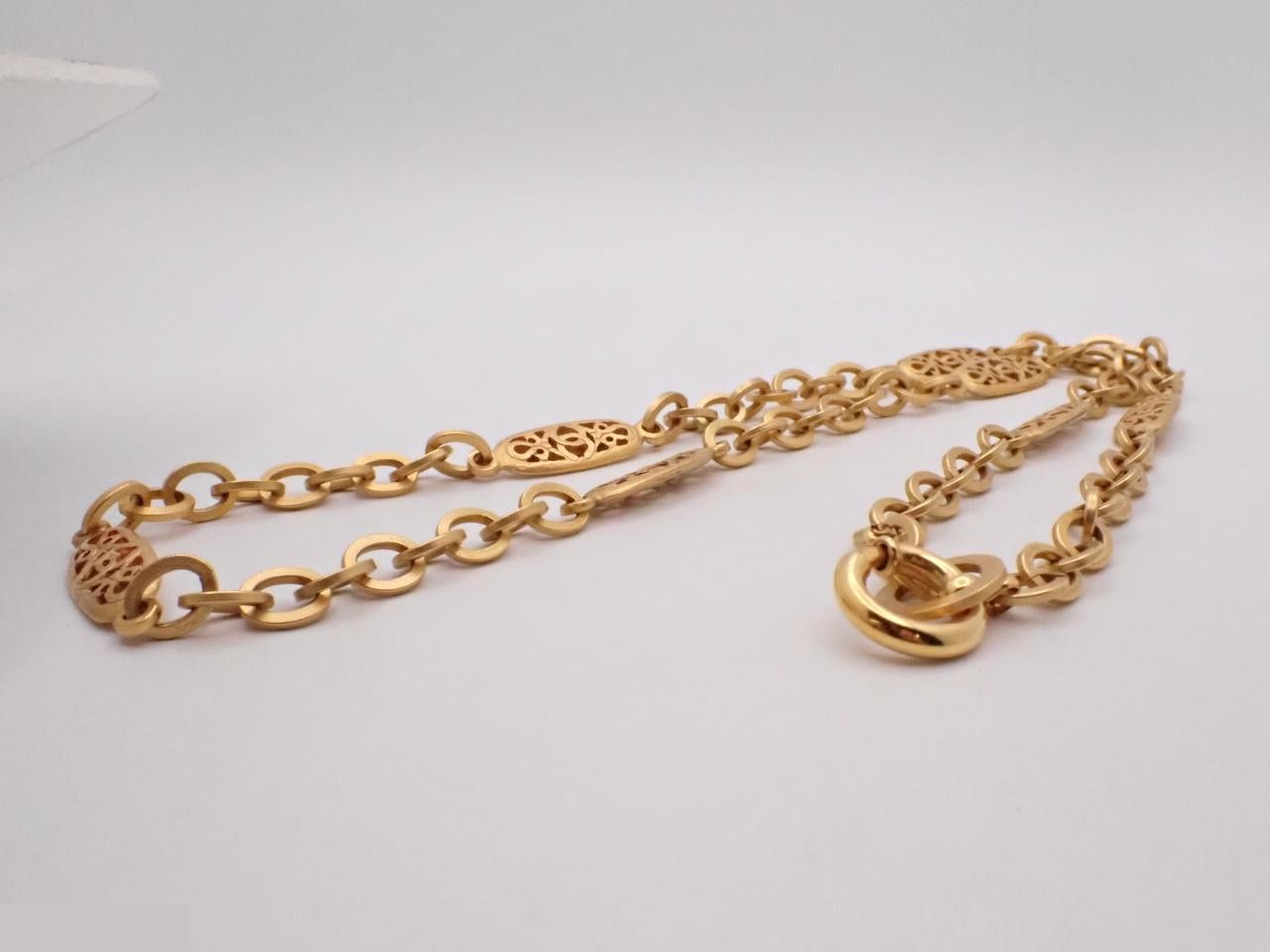 Coco Mark Long Chain Necklace, Gold, Chain approx. 99cm — view 3