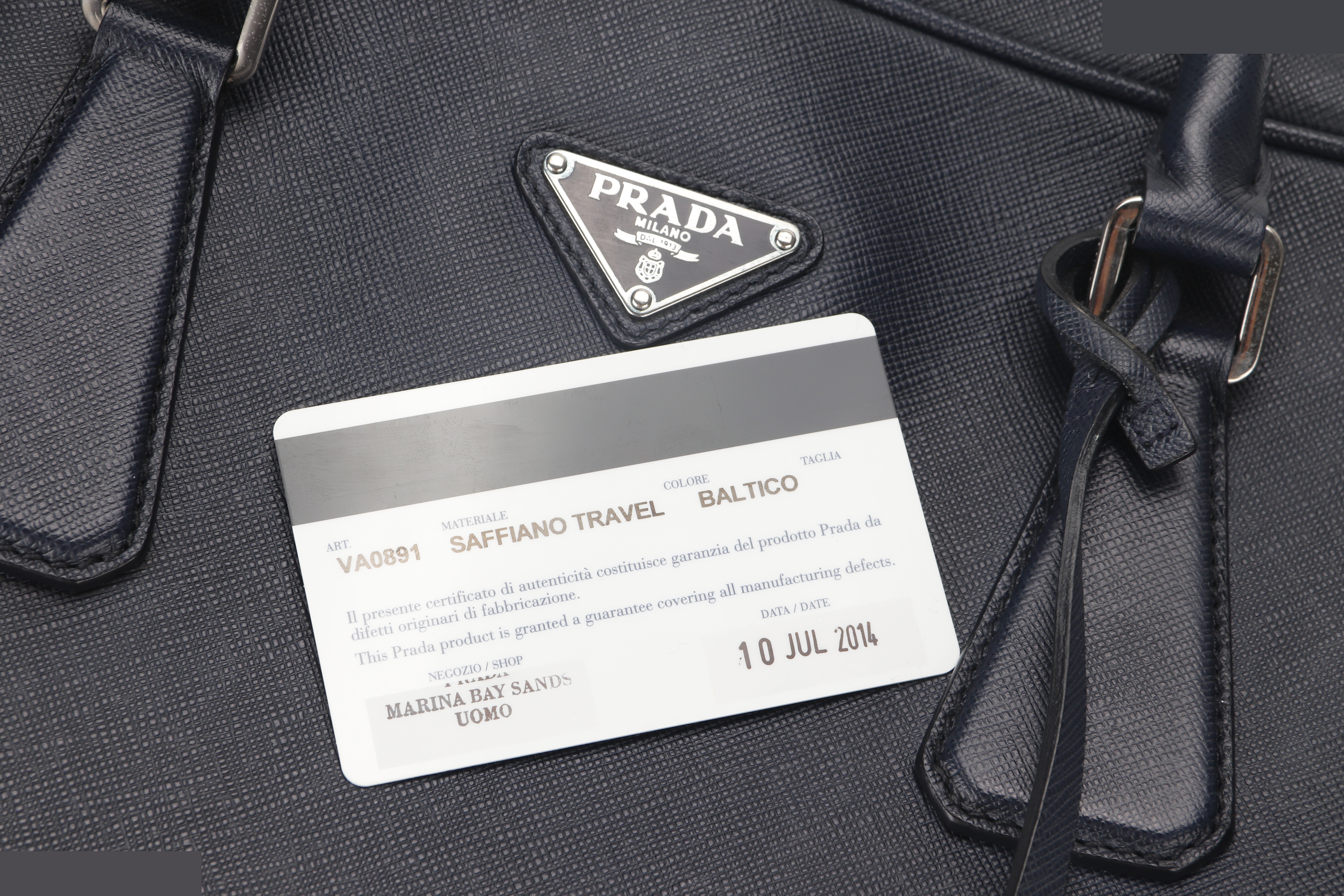 BRIEFCASE LARGE BALTICO SAFFIANO SHW — view 12