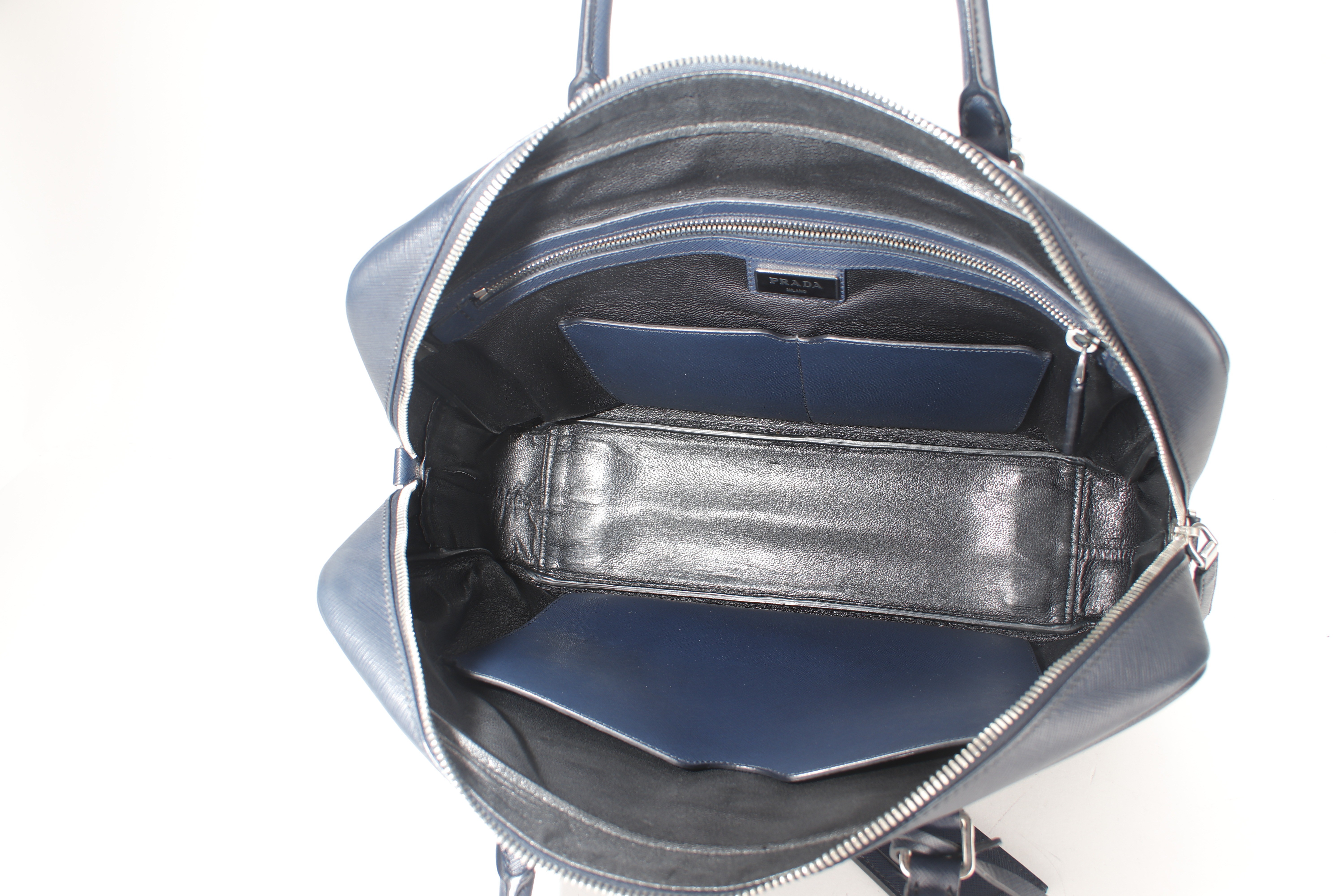 BRIEFCASE LARGE BALTICO SAFFIANO SHW — view 10
