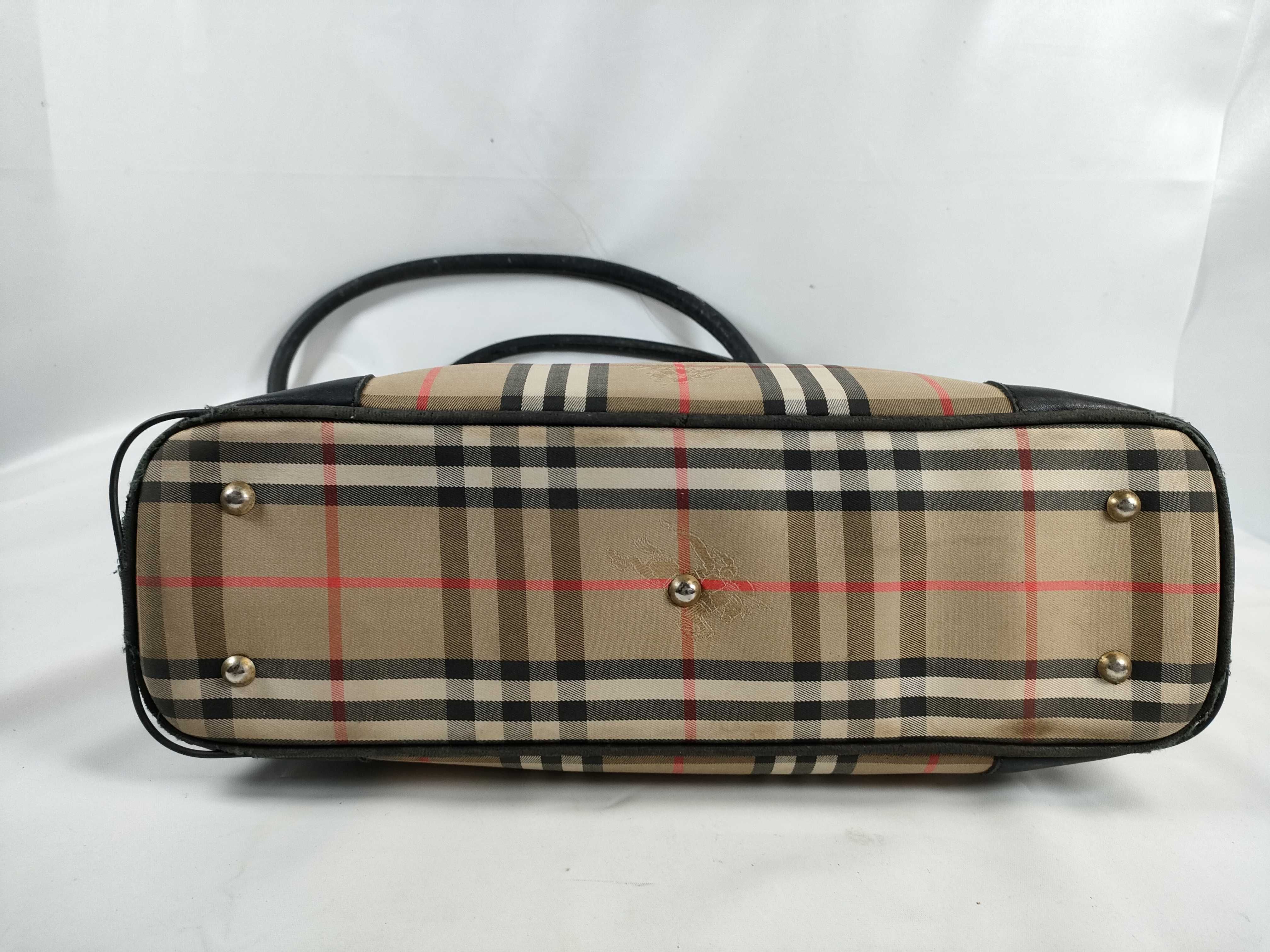 Nova Check Round Tote Bag — view 7