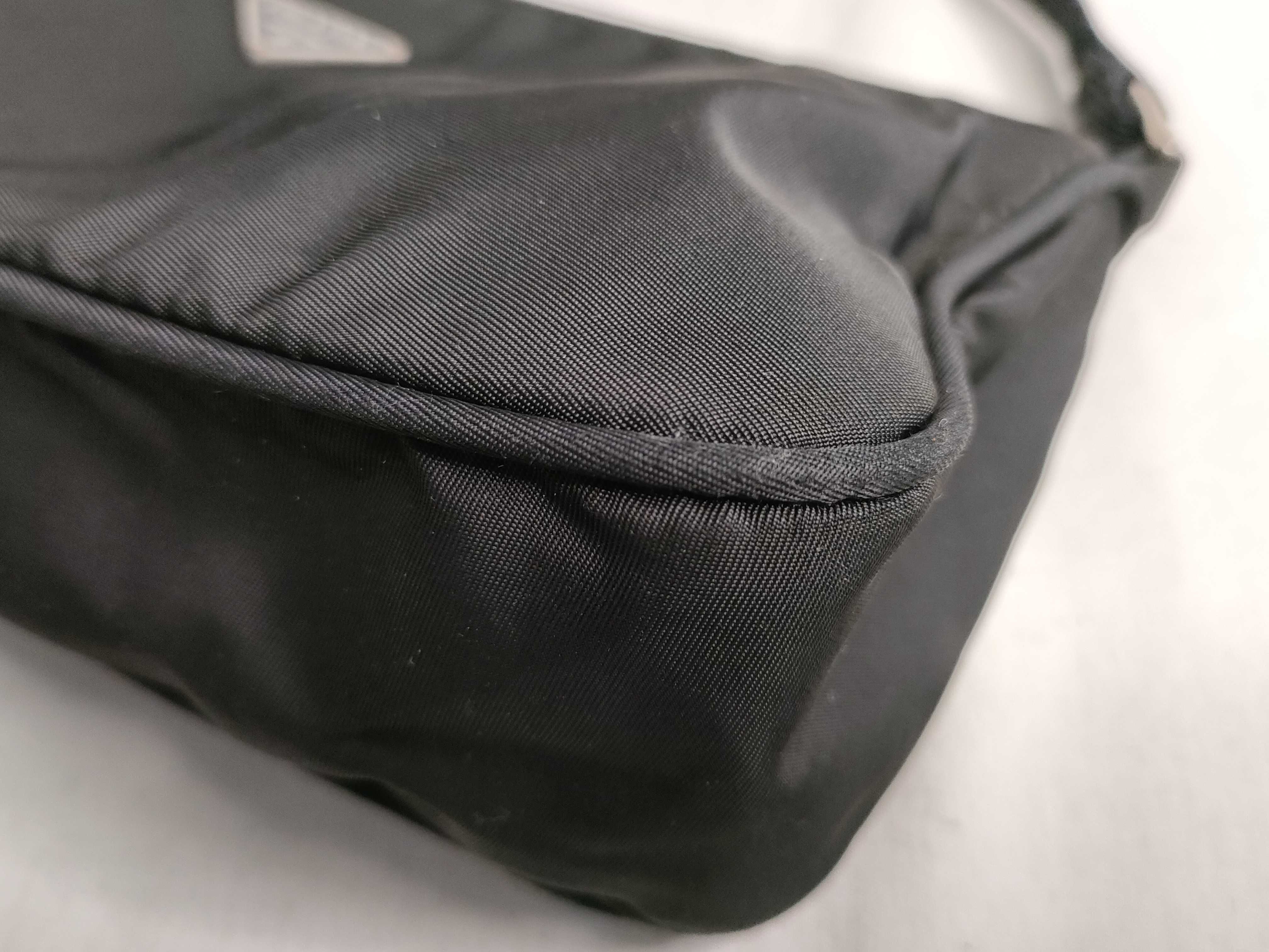 Nylon Prada Tessuto Sport Nylon Pouch Black Handbag — view 6