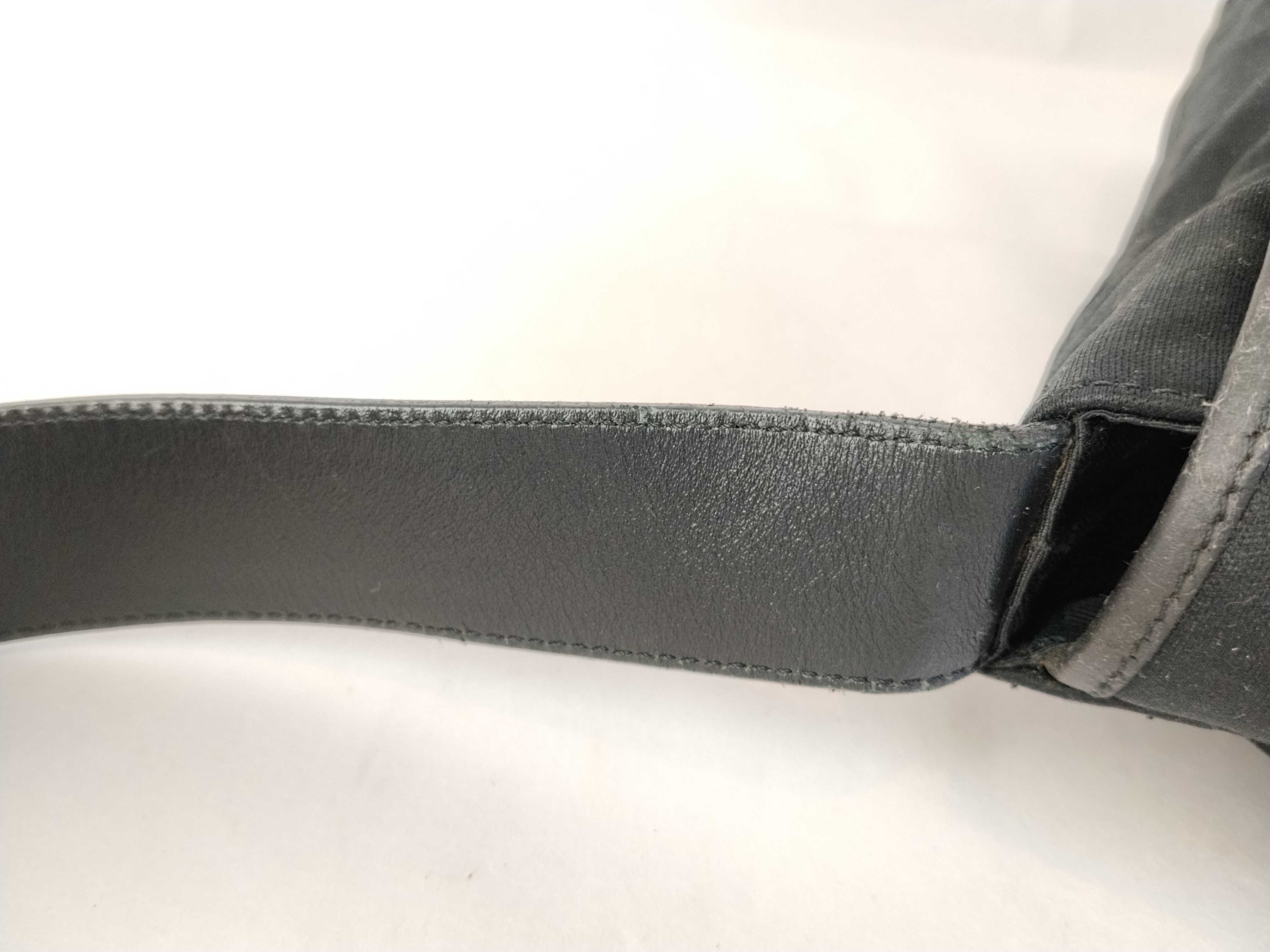Nylon Shoulder Bag, Black — view 5
