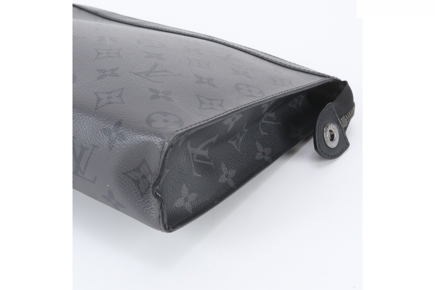 RFID-equipped Monogram Eclipse Reverse Pochette Voyage MM — view 3