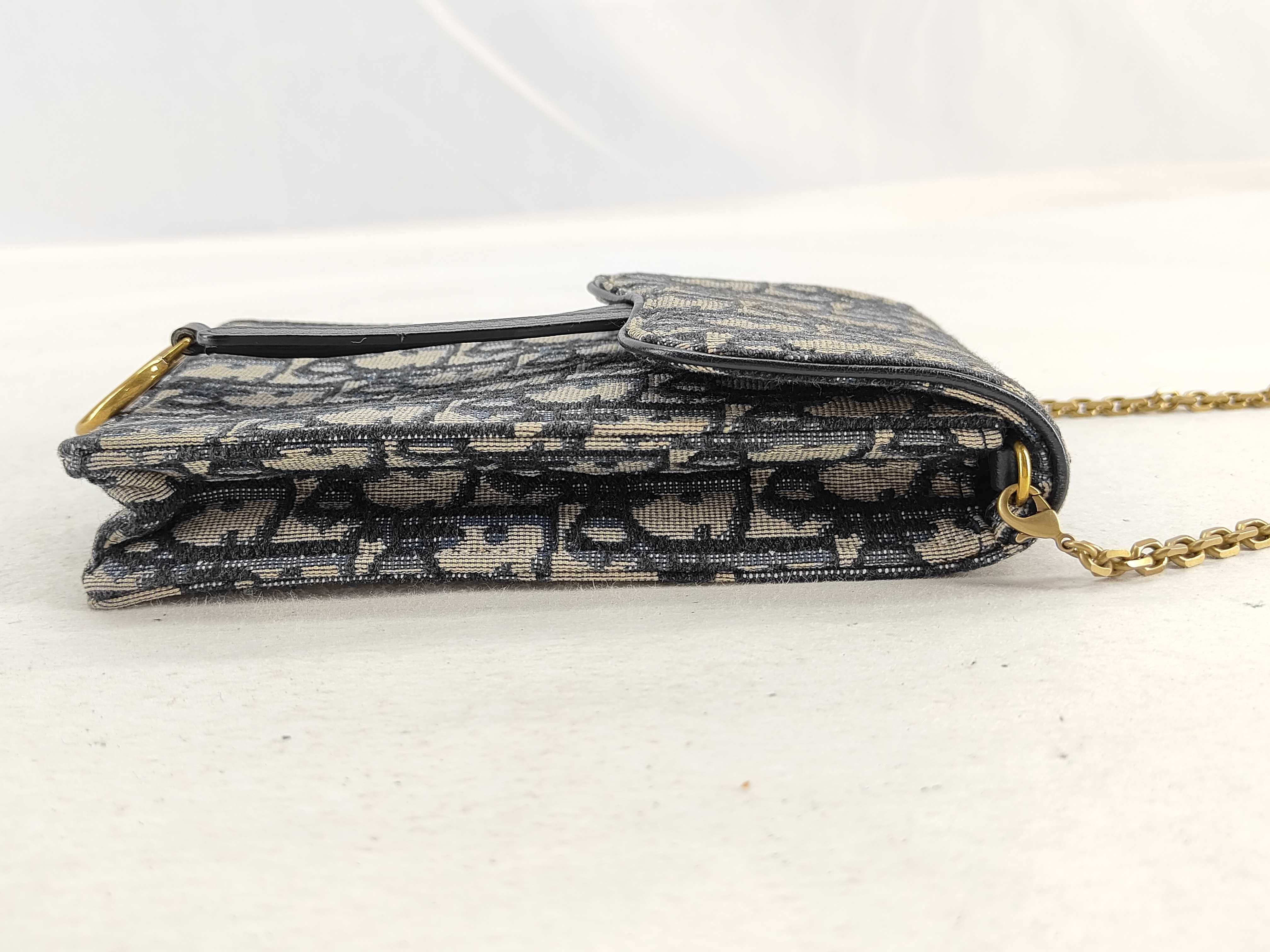 Trotter Dior Oblique Smartphone Pouch Shoulder Bag — view 11