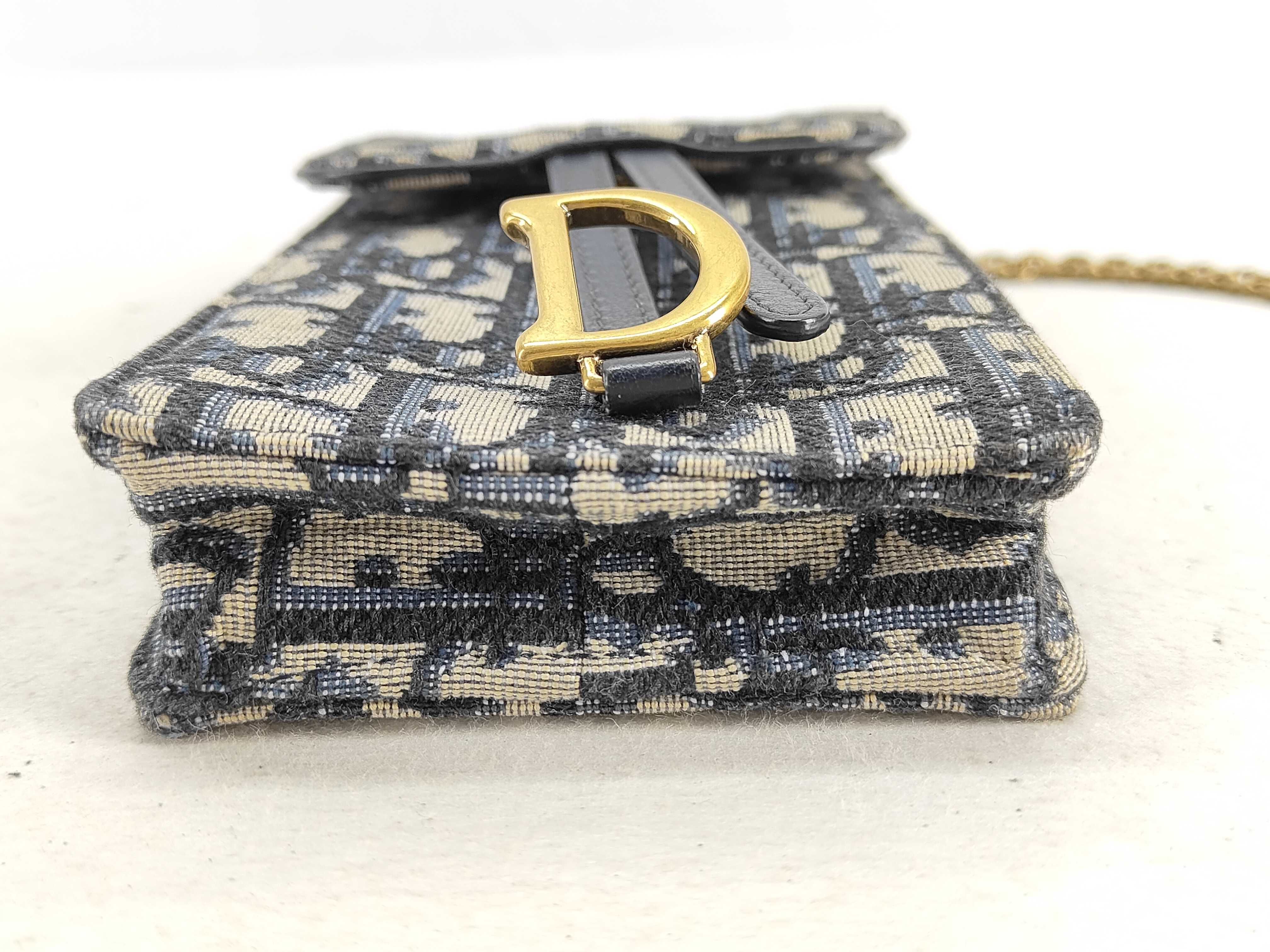 Trotter Dior Oblique Smartphone Pouch Shoulder Bag — view 13