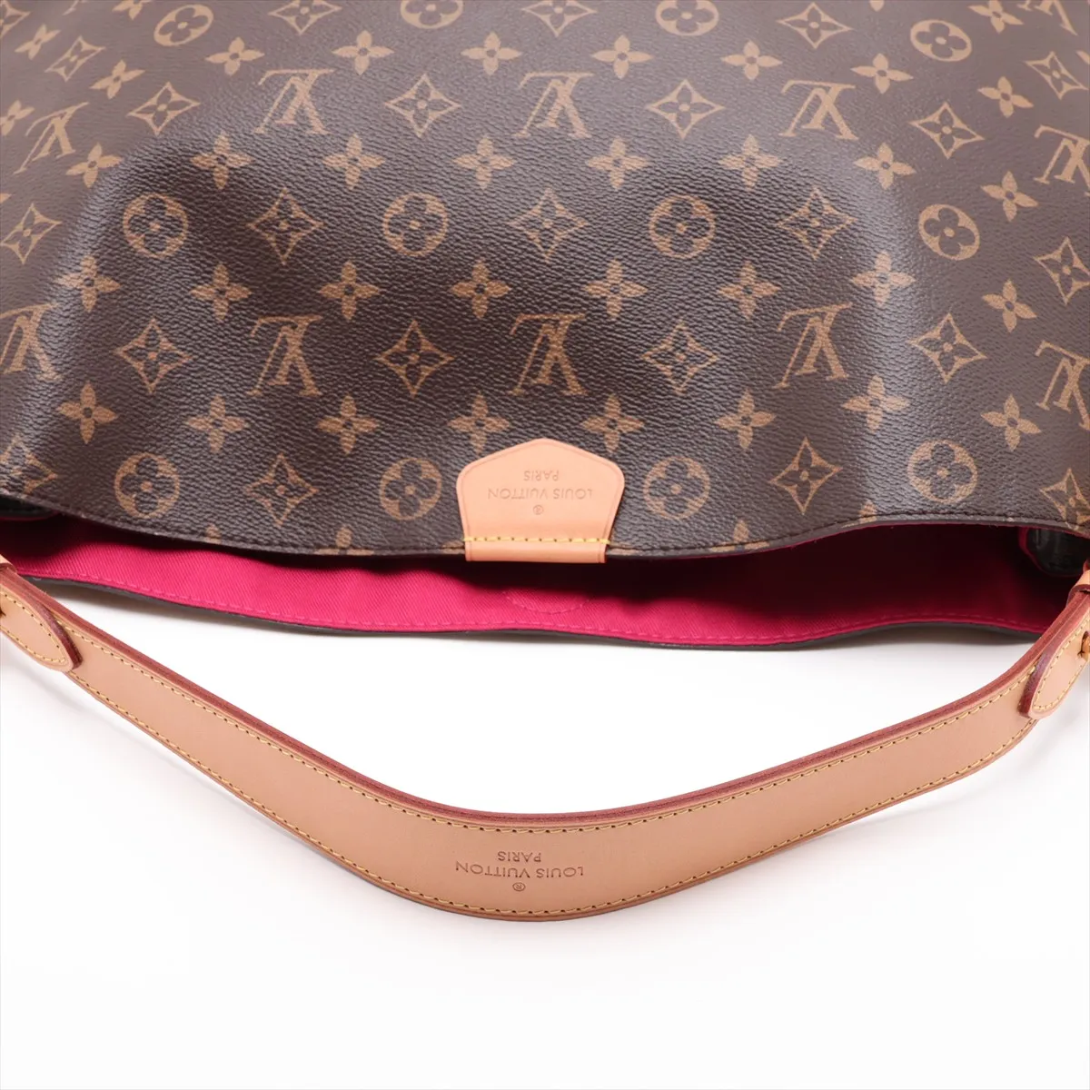Monogram Graceful MM M43703 RI2178 Brown, with name engraving, RFID detected. — view 5