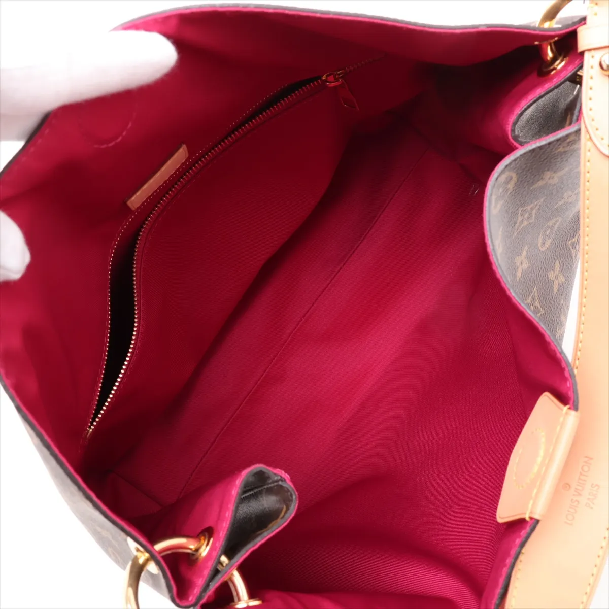 Monogram Graceful MM M43703 RI2178 Brown, with name engraving, RFID detected. — view 7