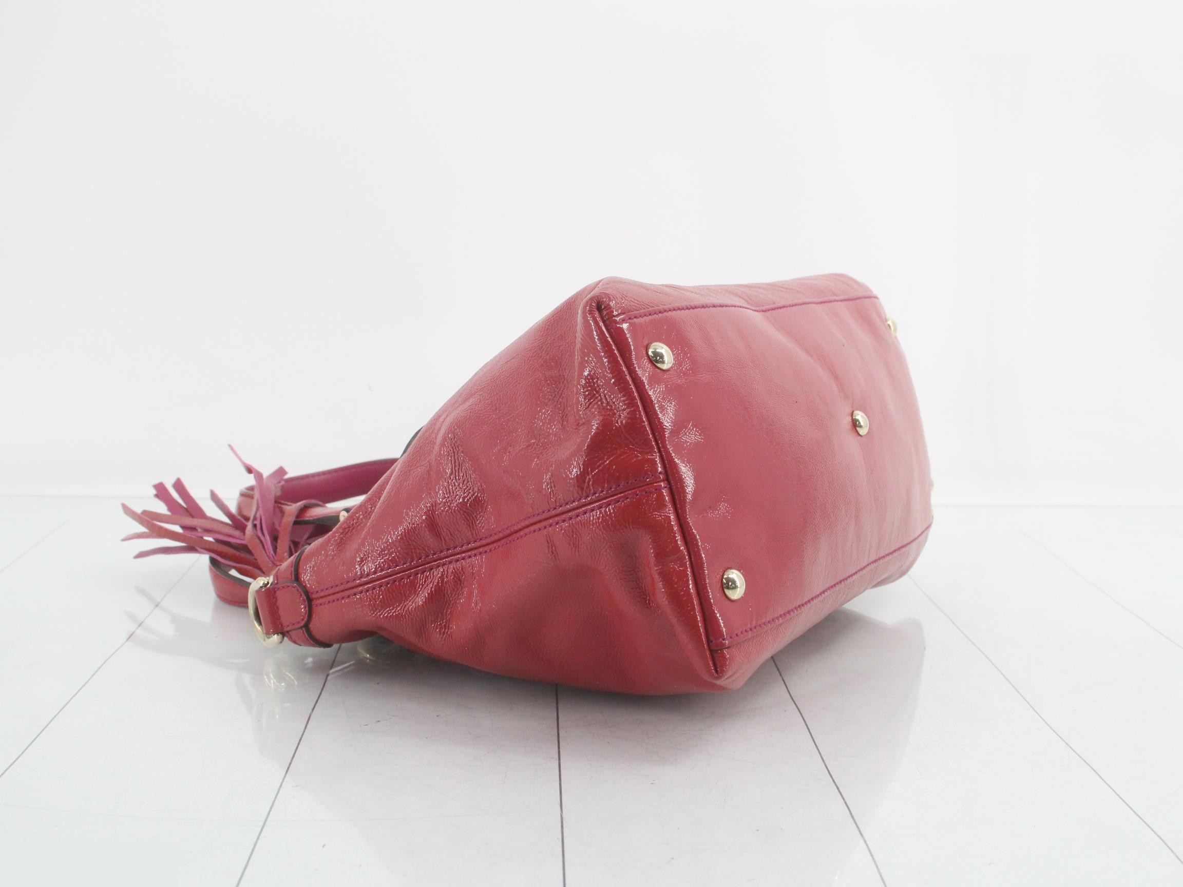 Patent leather Soho Interlocking G 2WAY — view 5