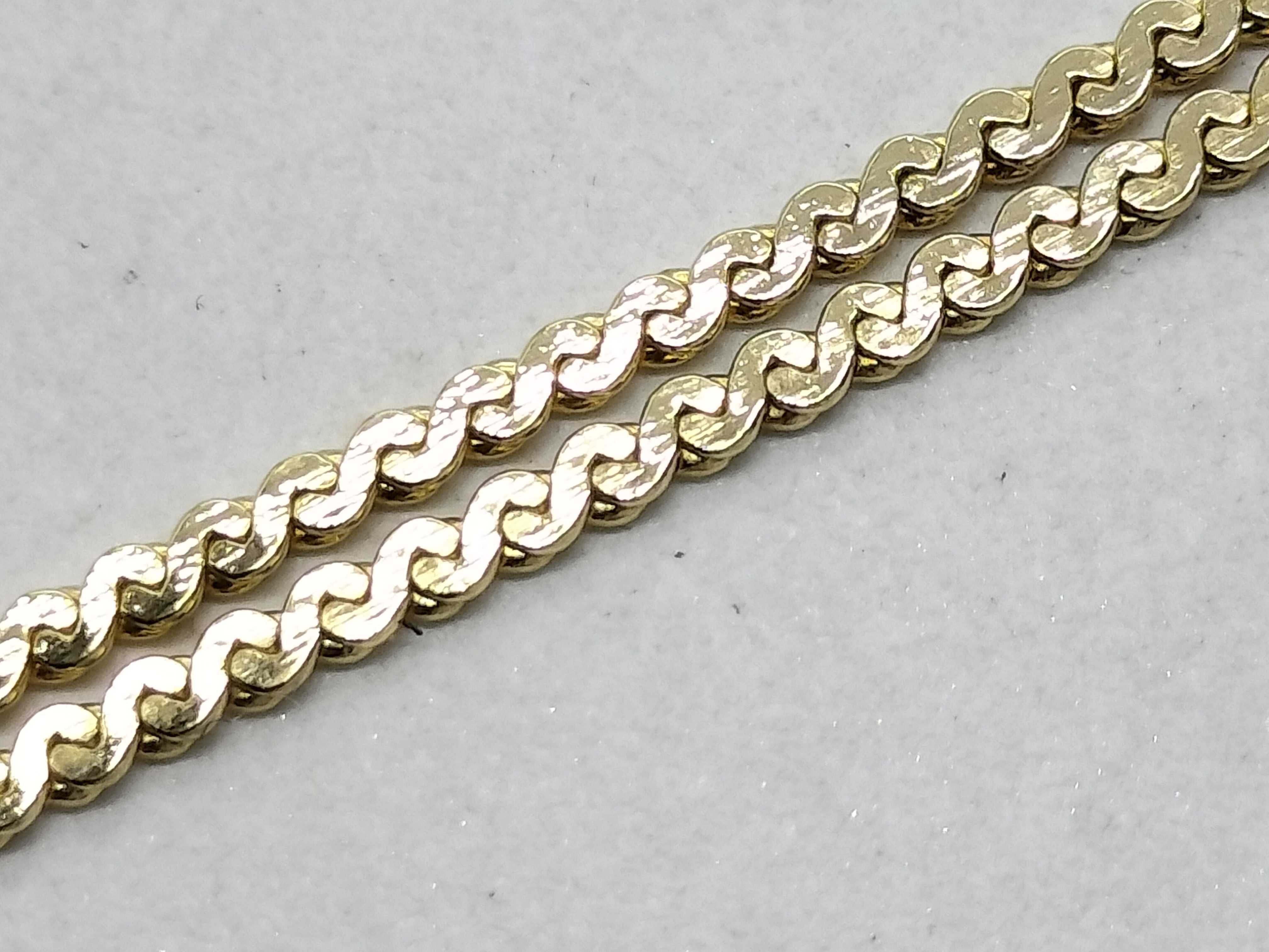 CD Logo Gold Necklace — view 8