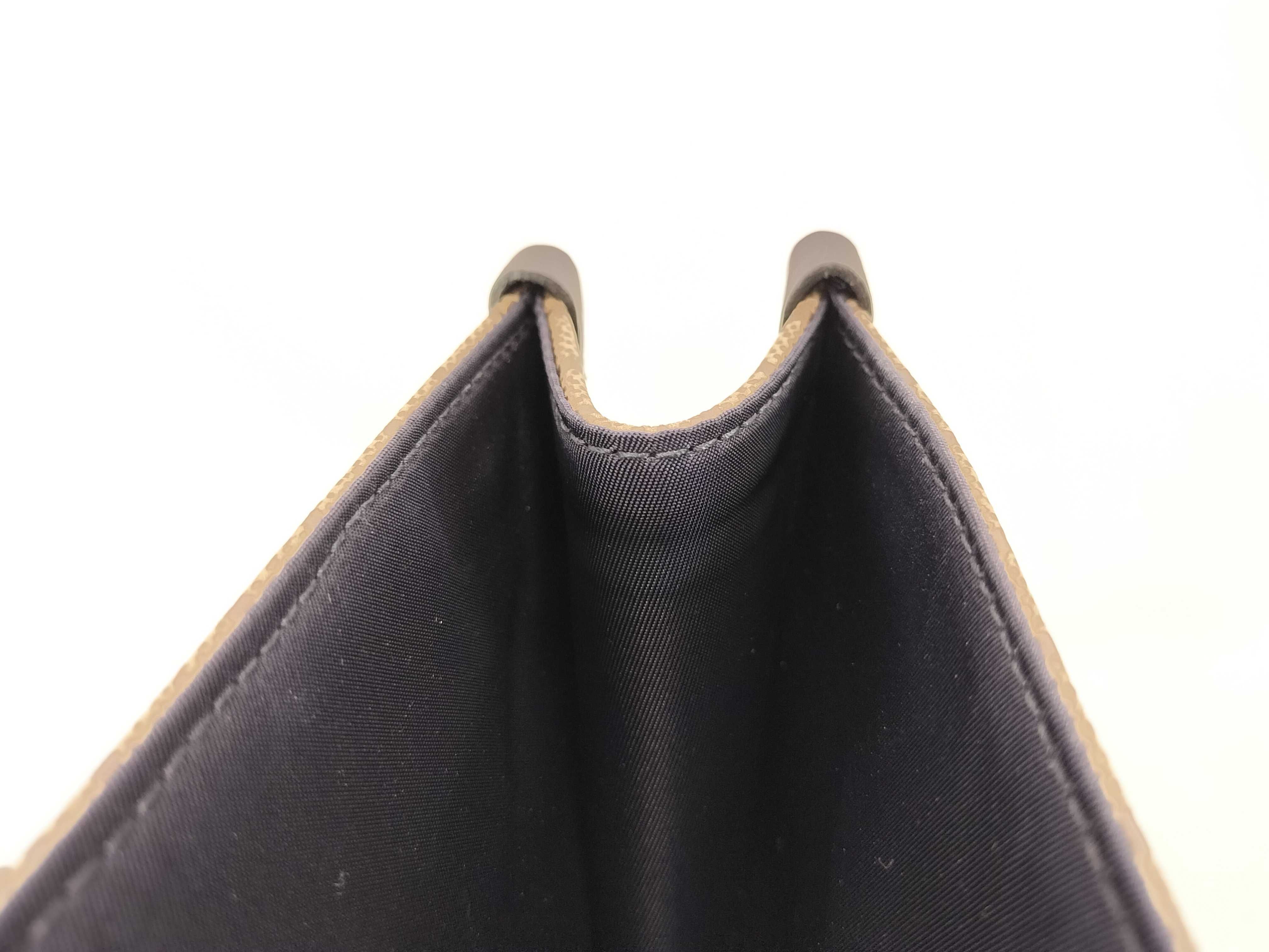GG Supreme Children's PVC x Leather Handbag, Beige x Navy, 859795 — view 8