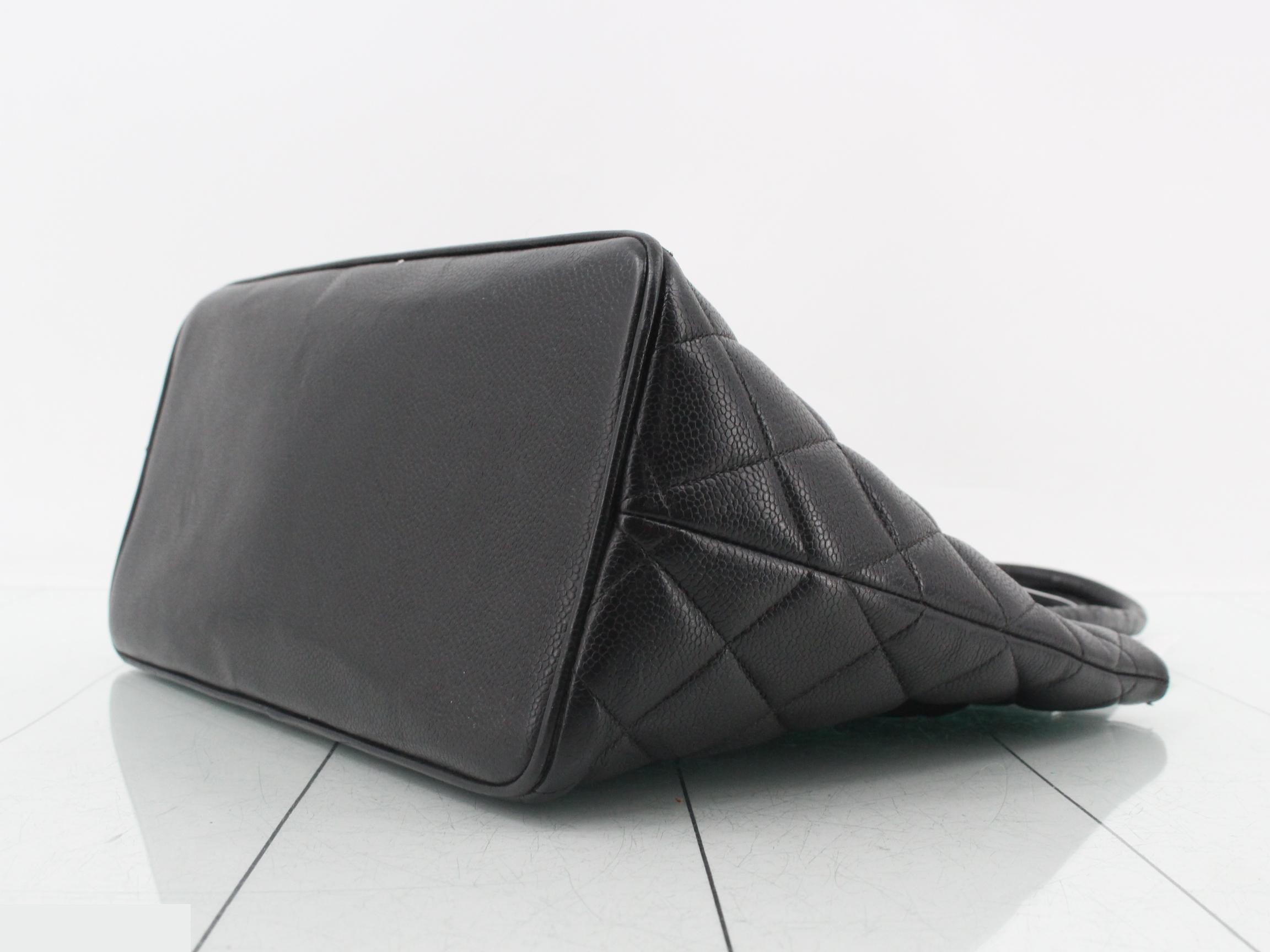 Matelassé (bag) - Tote bag - Reissue tote - Caviar leather - Silver hardware — view 6