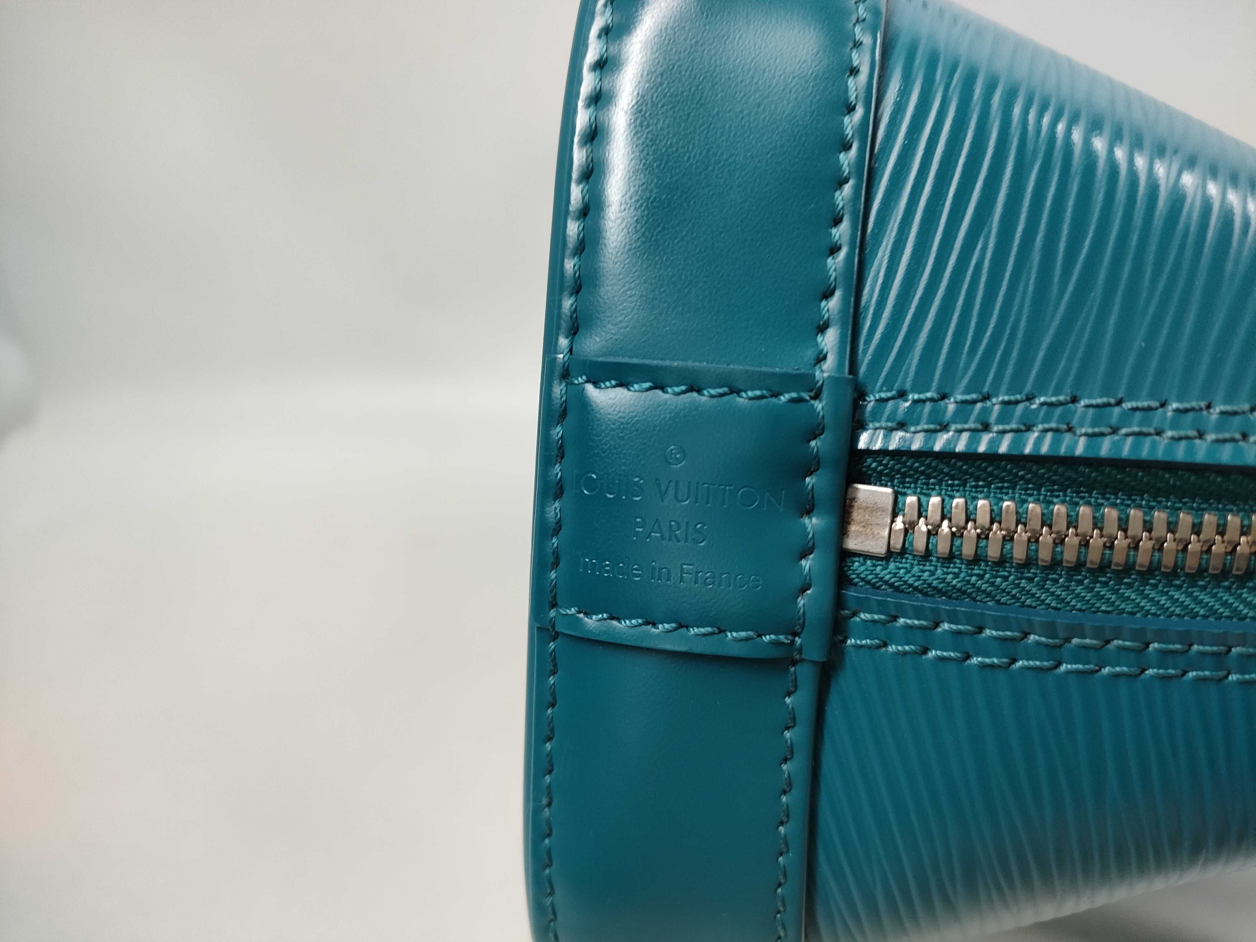 Alma PM M40624 Handbag (Blue Epi Leather) — view 11
