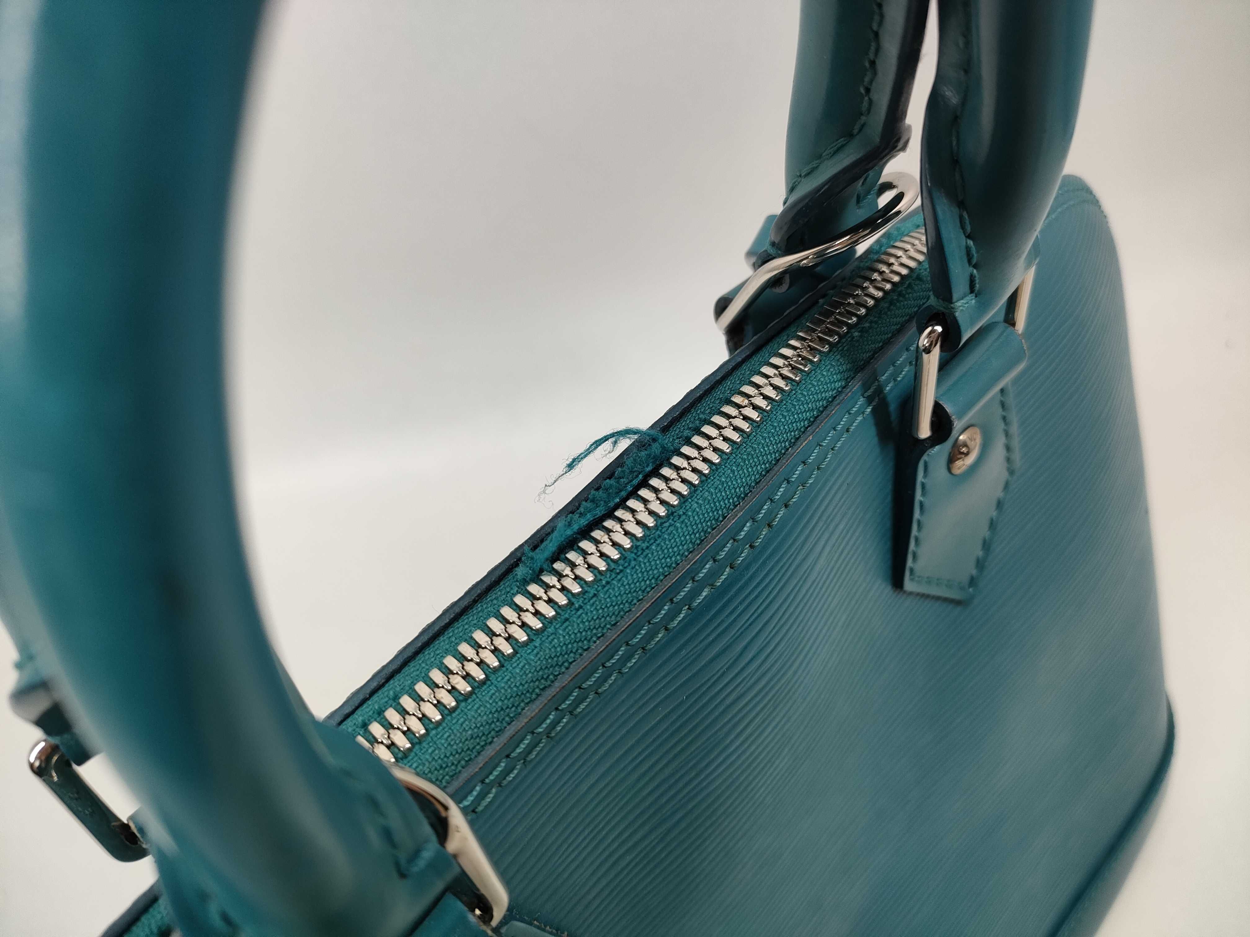 Alma PM M40624 Handbag (Blue Epi Leather) — view 6