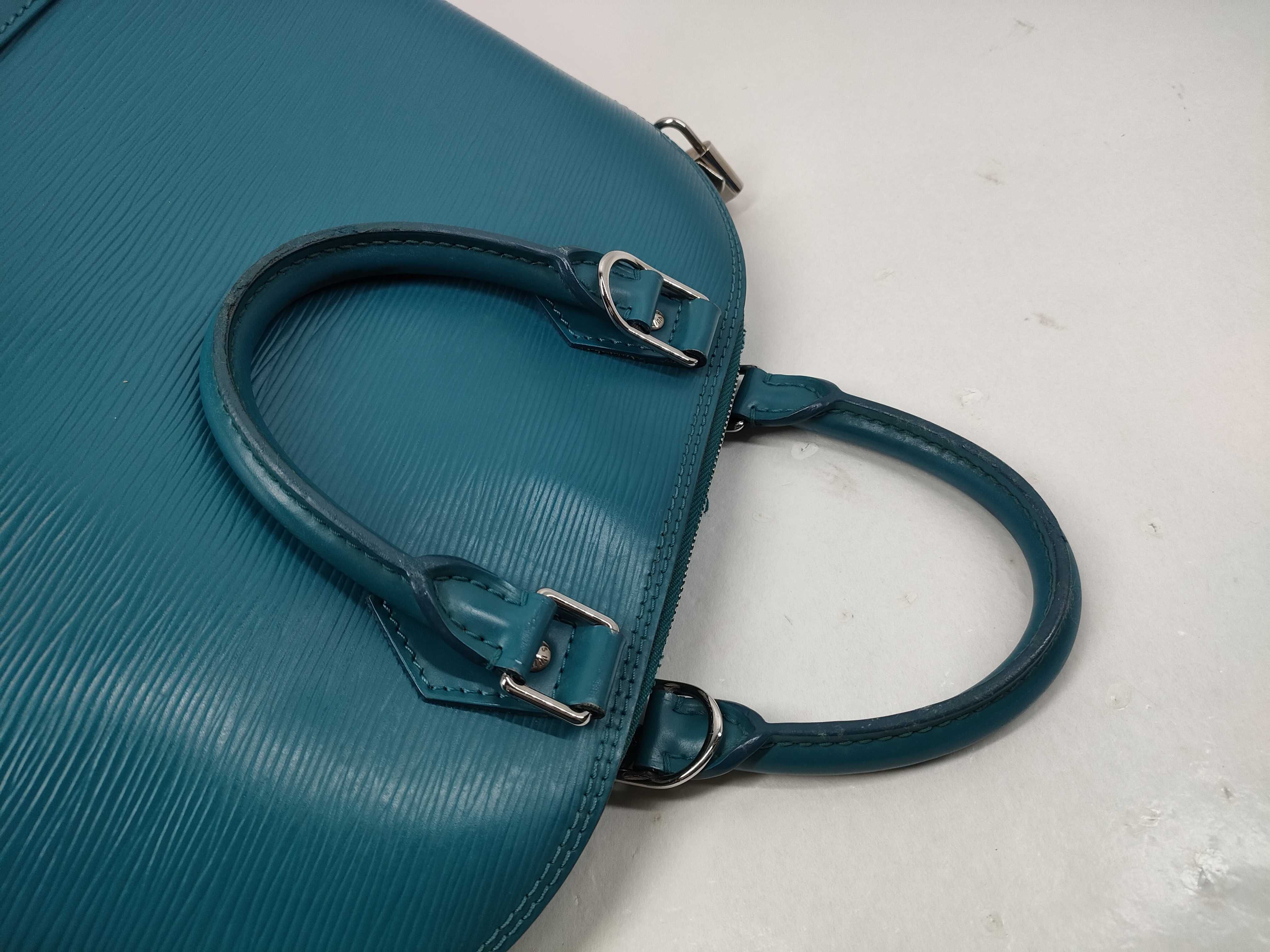 Alma PM M40624 Handbag (Blue Epi Leather) — view 8