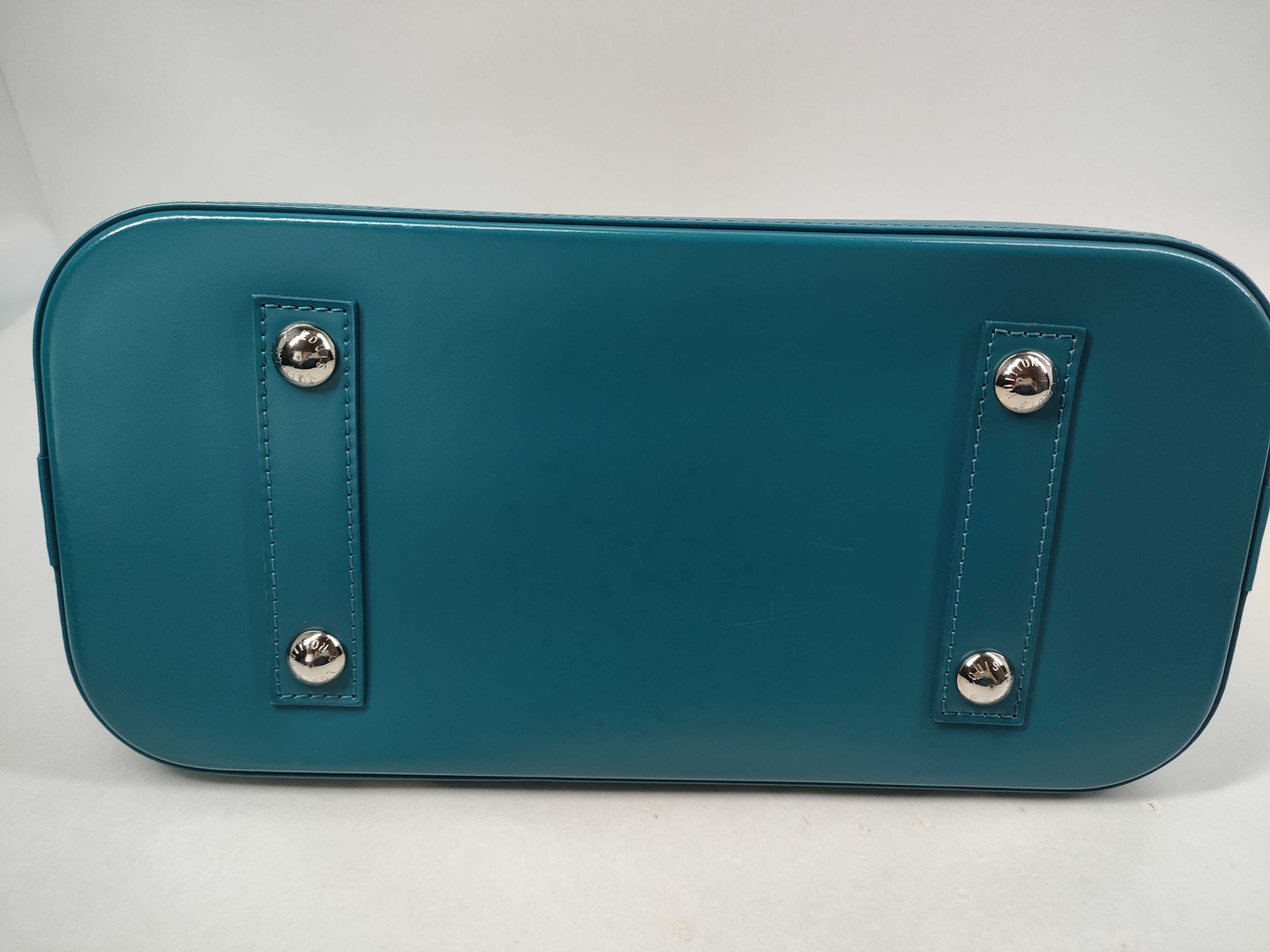 Alma PM M40624 Handbag (Blue Epi Leather) — view 10