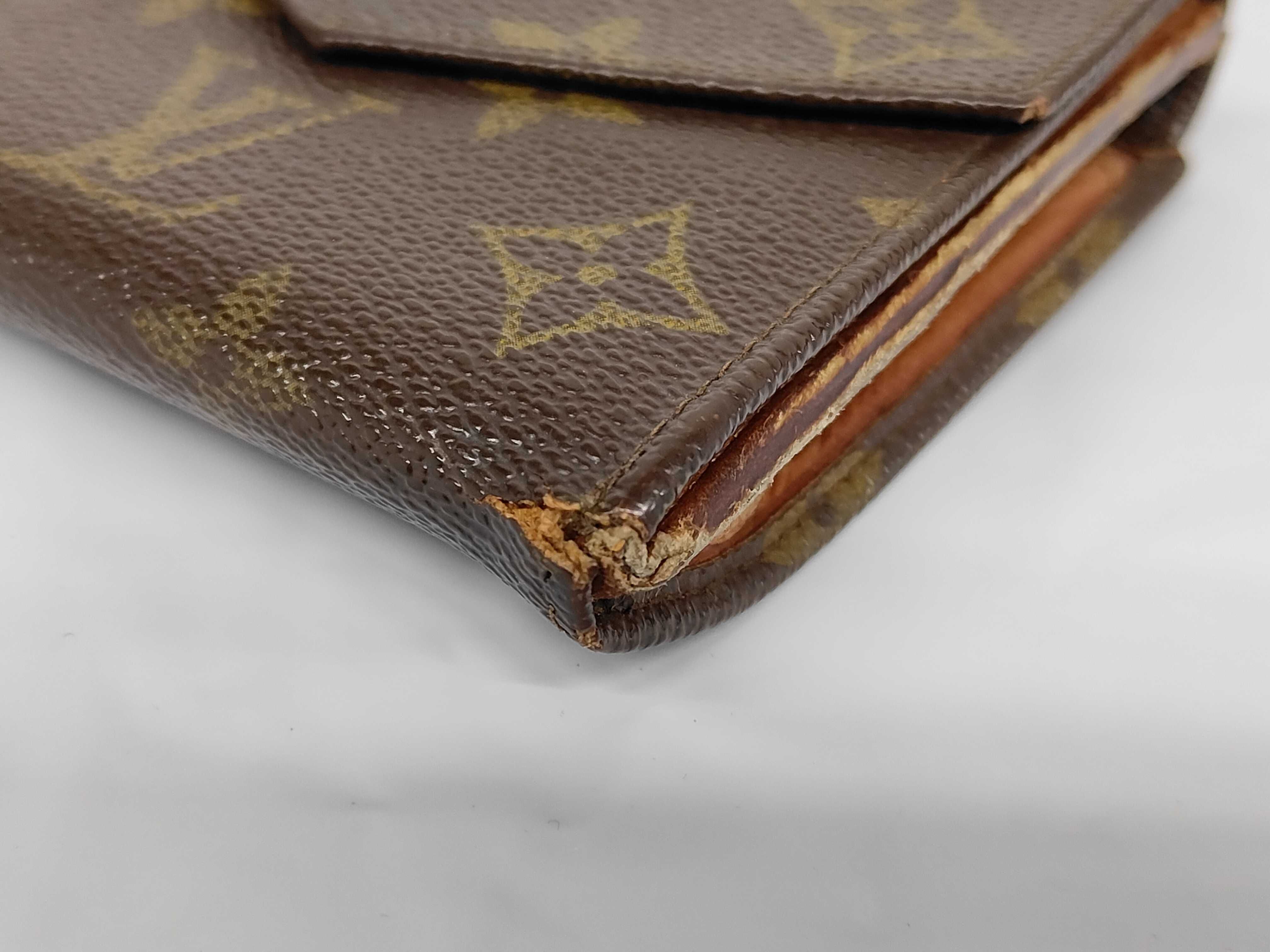 Monogram Portemonnaie Billet Carte Credit Double Snap Wallet — view 3
