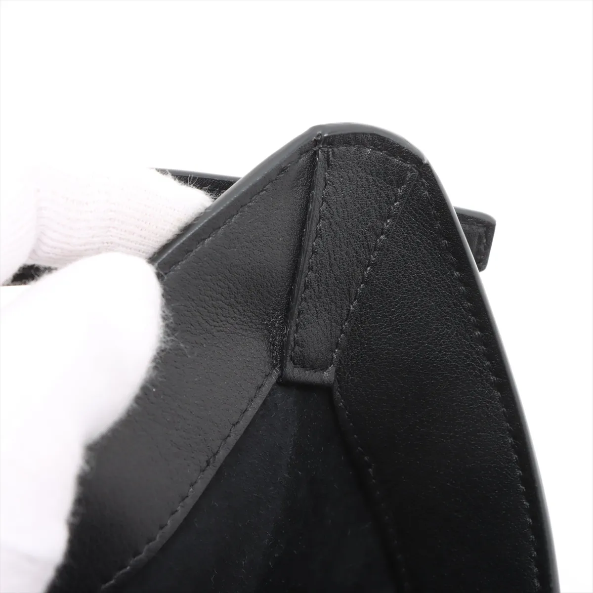Bucket Bag, Leather, 2-Way Shoulder Bag, Black, 840891 — view 12