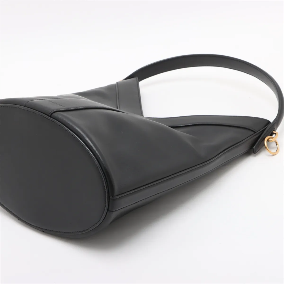 Bucket Bag, Leather, 2-Way Shoulder Bag, Black, 840891 — view 3