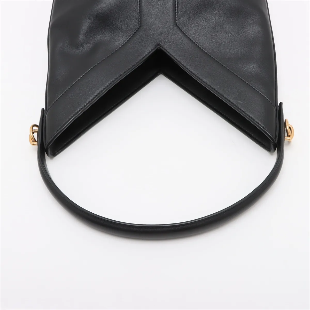 Bucket Bag, Leather, 2-Way Shoulder Bag, Black, 840891 — view 5